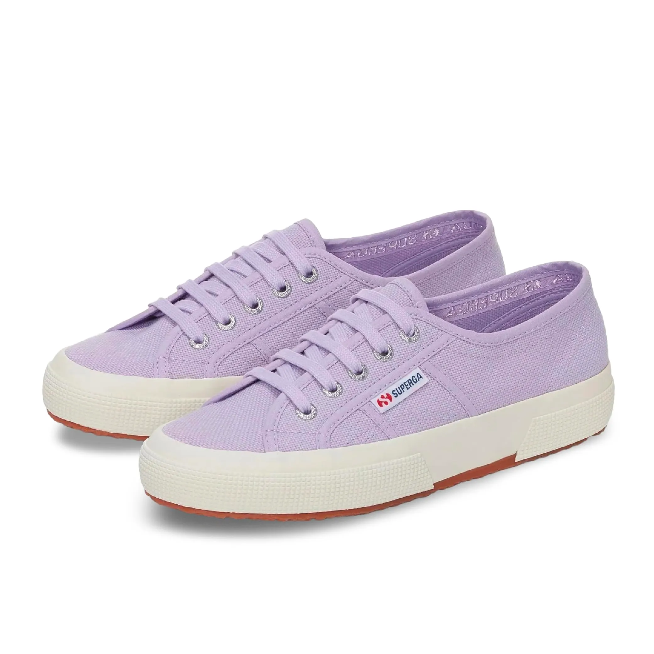 Superga 2750-cotu Classic Scarpe da ginnastica basse Donna, Violet Lilla F Avori, 40 EU - immagine 1