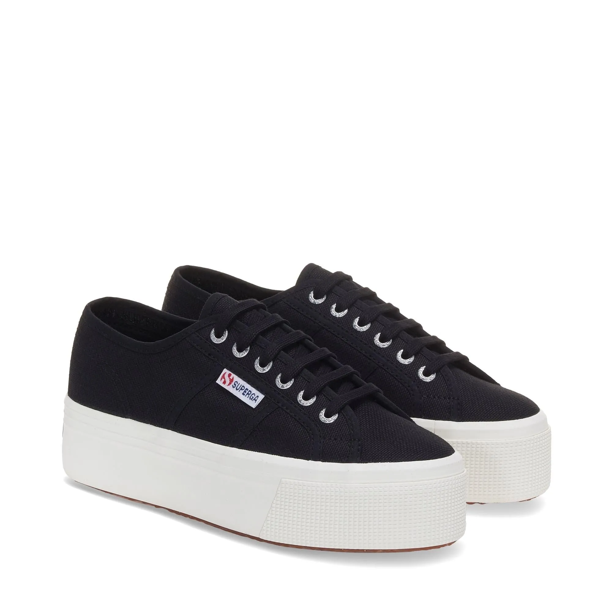 Superga Nero Favorio 7,5 Donna/Uomo - immagine 2
