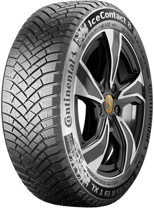 Continental IceContact 8 215/60 R17 100T XL EVc Studded Tyre with Rim Protector - immagine 1