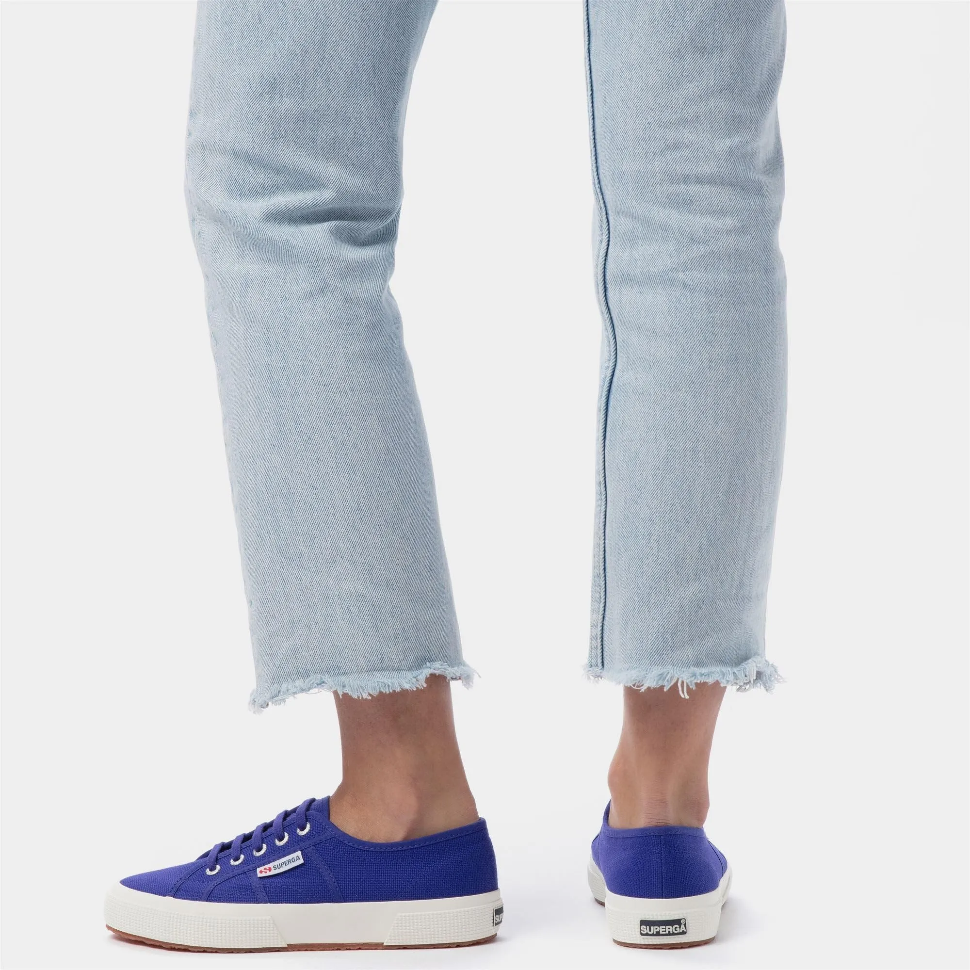 Superga 2750-COTU Classic Sneakers, Blu, Cotone, Taglia 35 - immagine 7