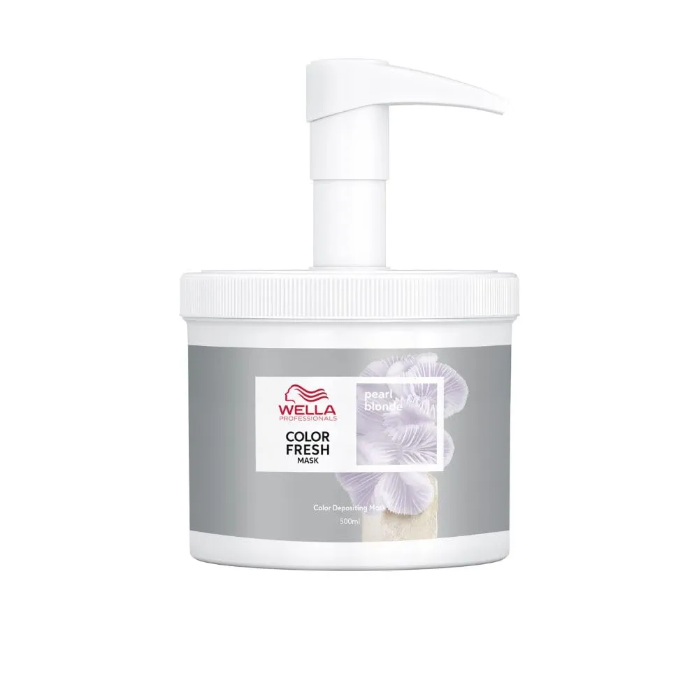 Wella Professionals Color Fresh Mask Pearl Blonde, 500ml - immagine 2