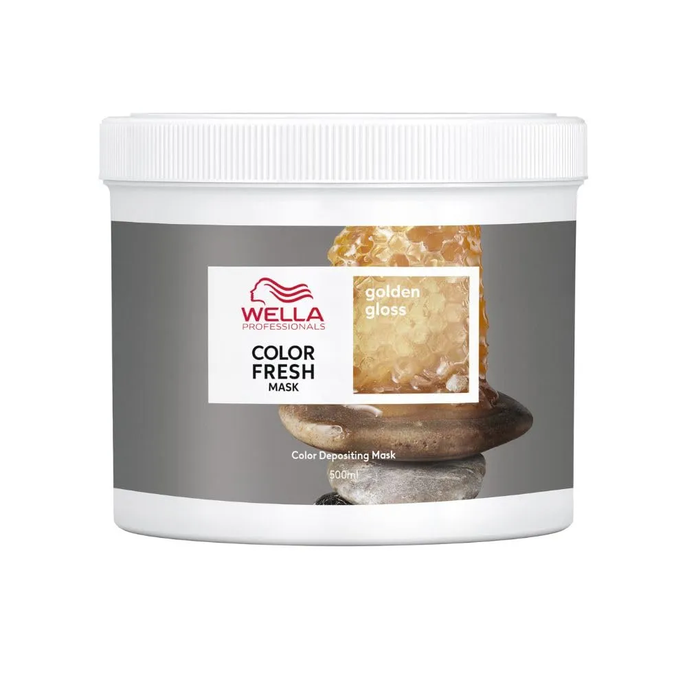 Wella Professionals Color Fresh Masks Golden Gloss, 500ml - immagine 1