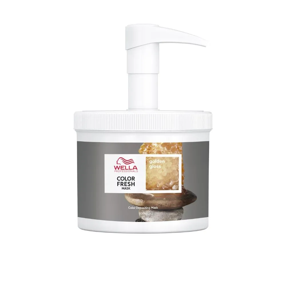 Wella Professionals Color Fresh Masks Golden Gloss, 500ml - immagine 2