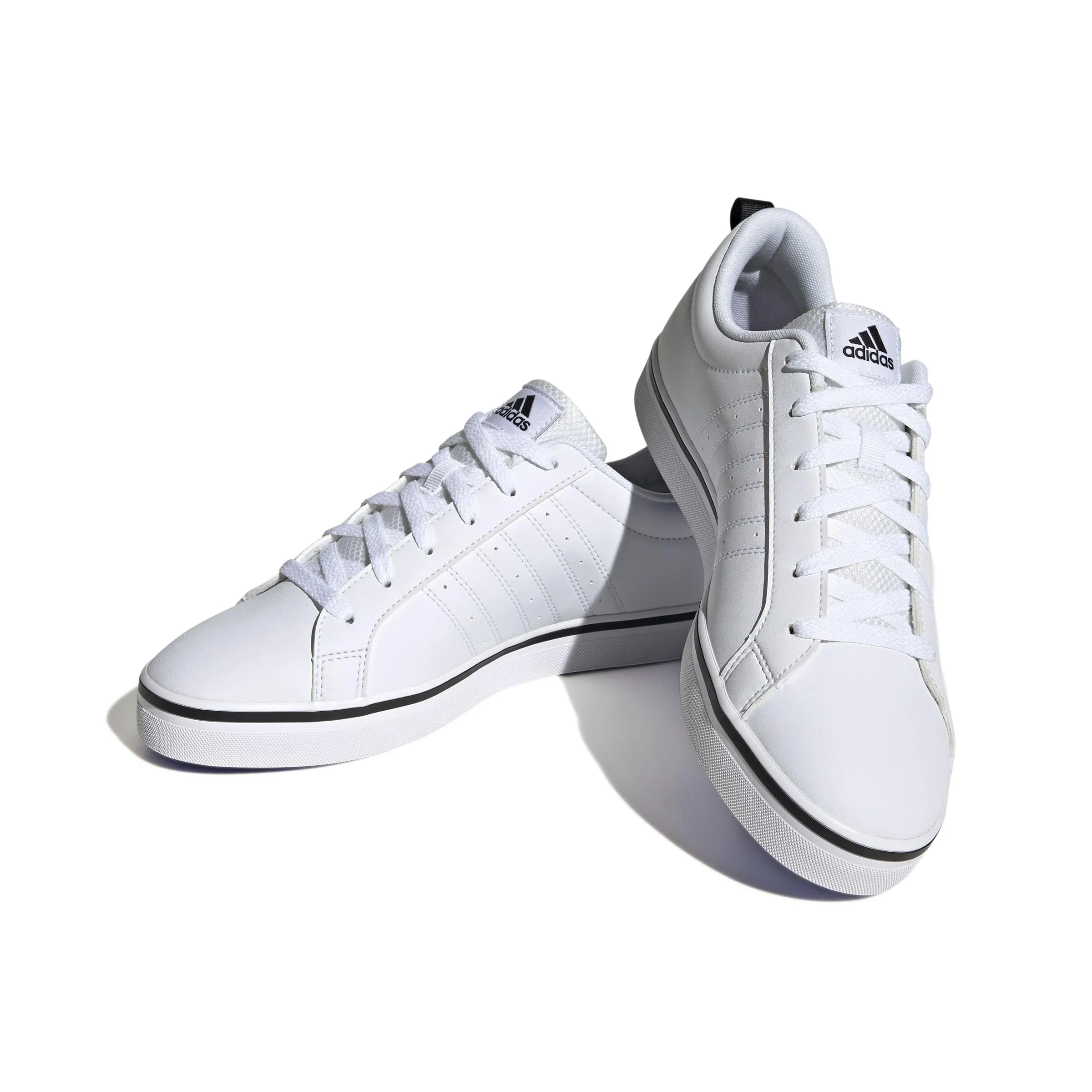adidas Vs Pace 2.0 Shoes, Cloud White/Core Black/Cloud White, 38 2/3 EU - immagine 1