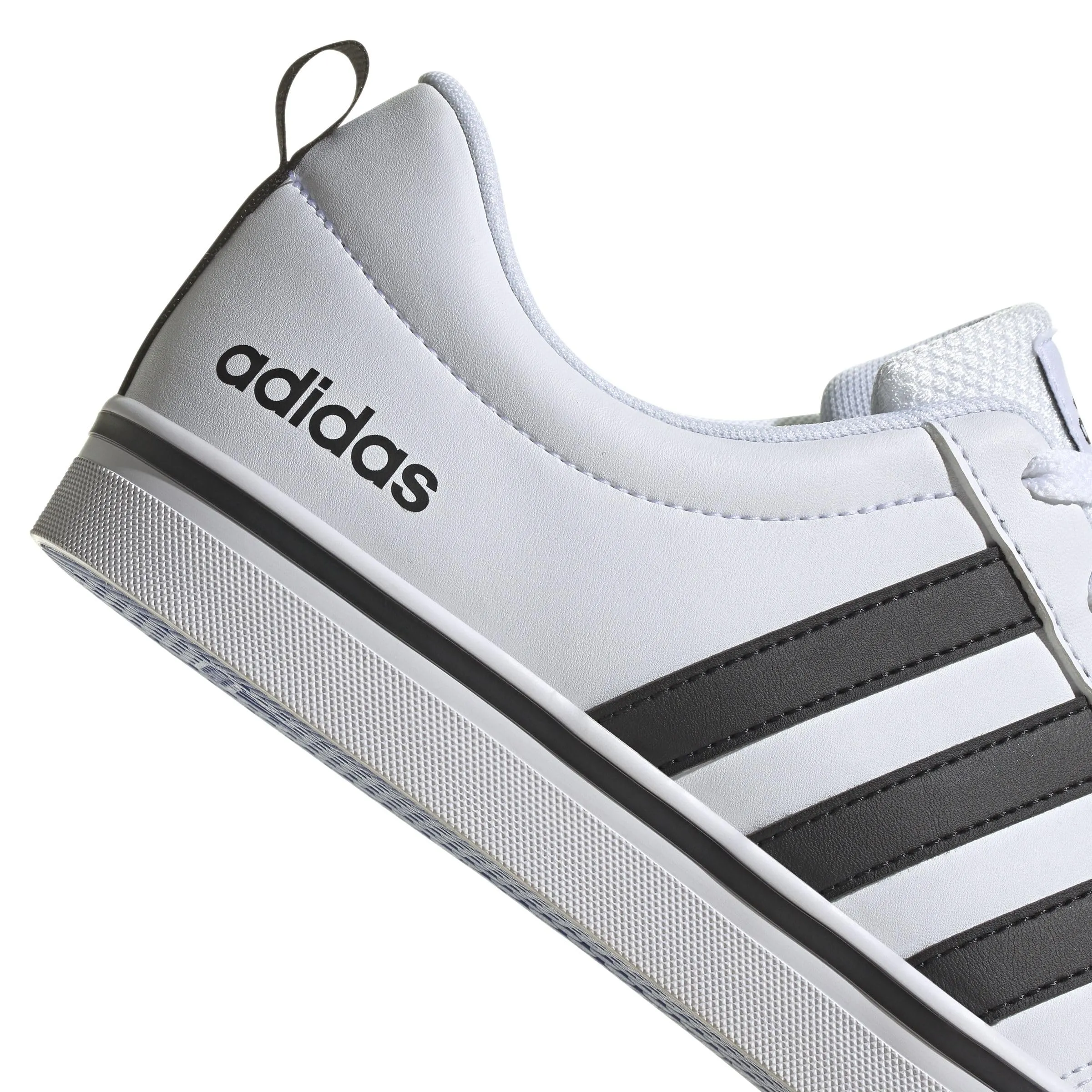 adidas Vs Pace 2.0 Shoes, Cloud White/Core Black/Cloud White, 38 2/3 EU - immagine 7