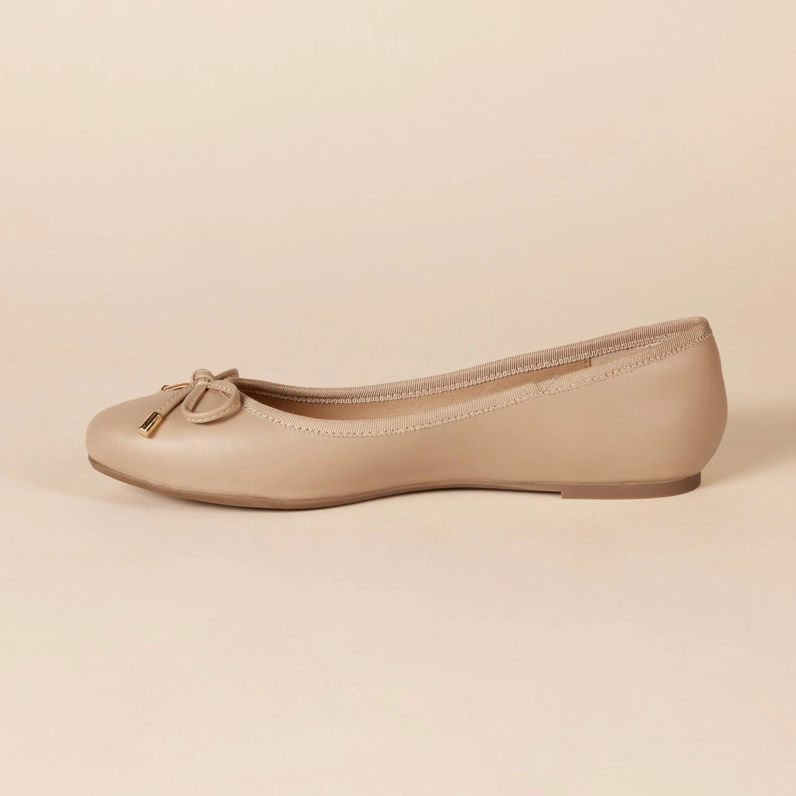 Amazon Essentials Billie Ballerine Donna, Beige, 43 EU - immagine 3
