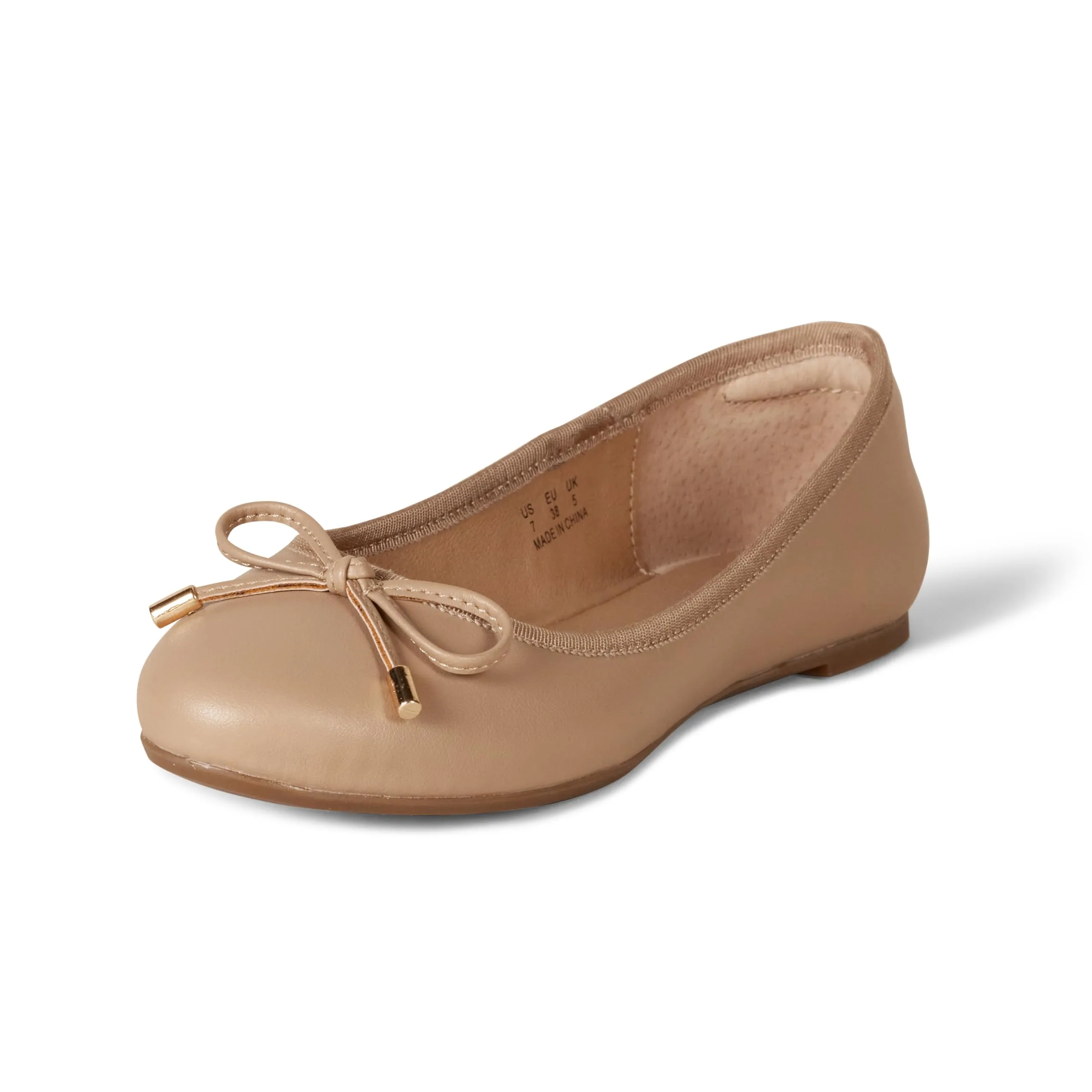 Amazon Essentials Ballerine Billie Donna, Beige, 42 EU - immagine 1