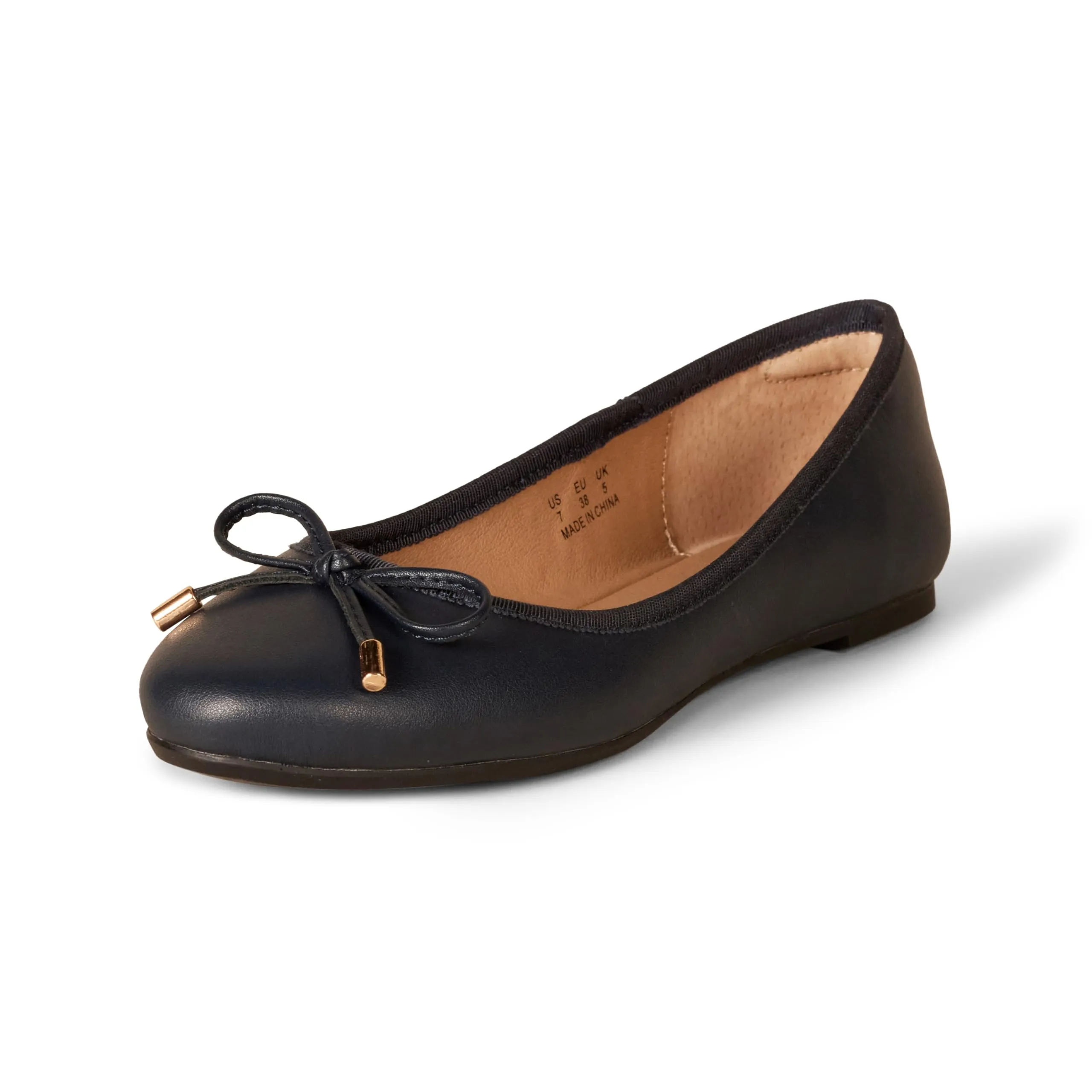 Amazon Essentials Ballerine Billie Donna, Blu Marino, 38.5 EU - immagine 1