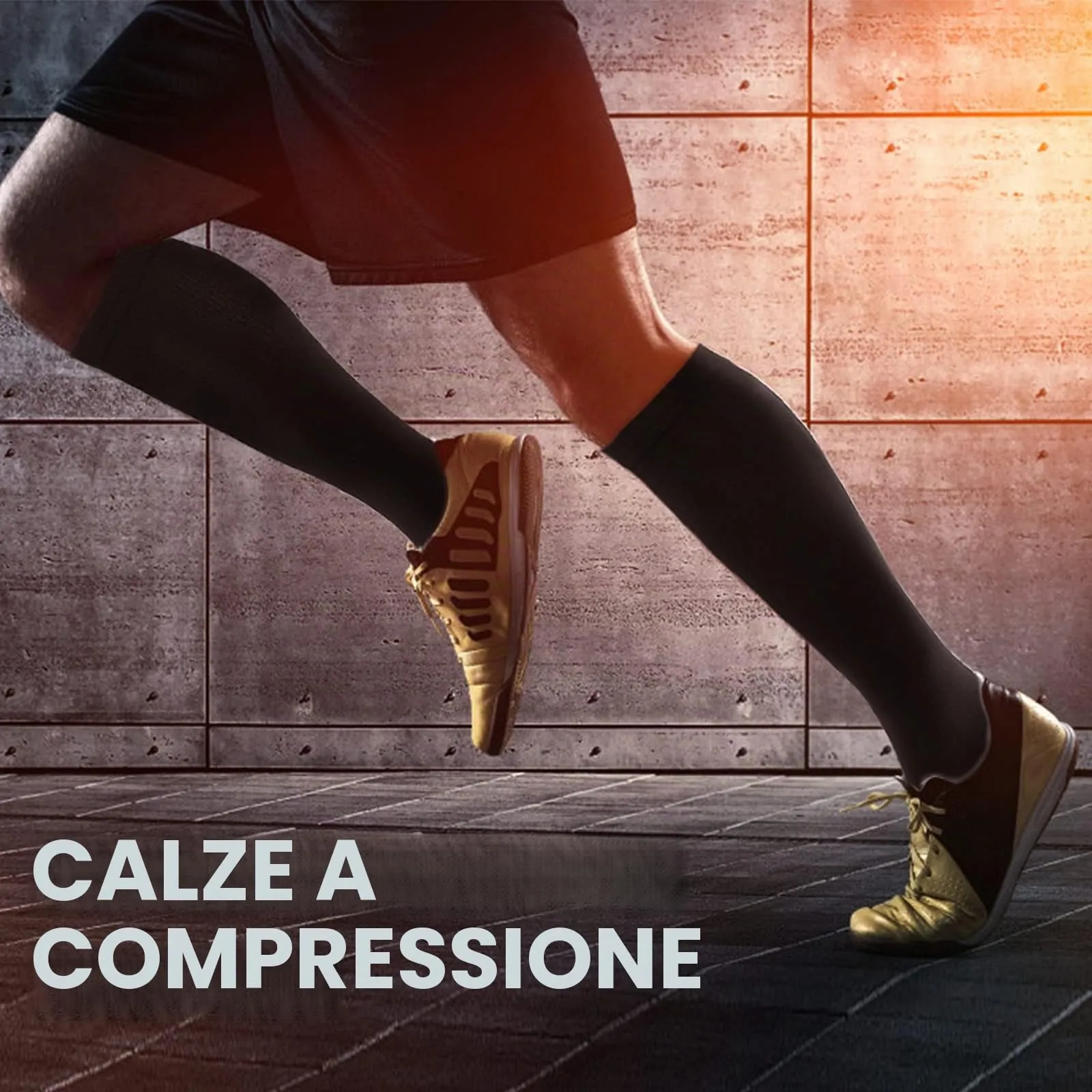 DRESHOW Calze a Compressione per Donna e Uomo, 4 Paia - immagine 6