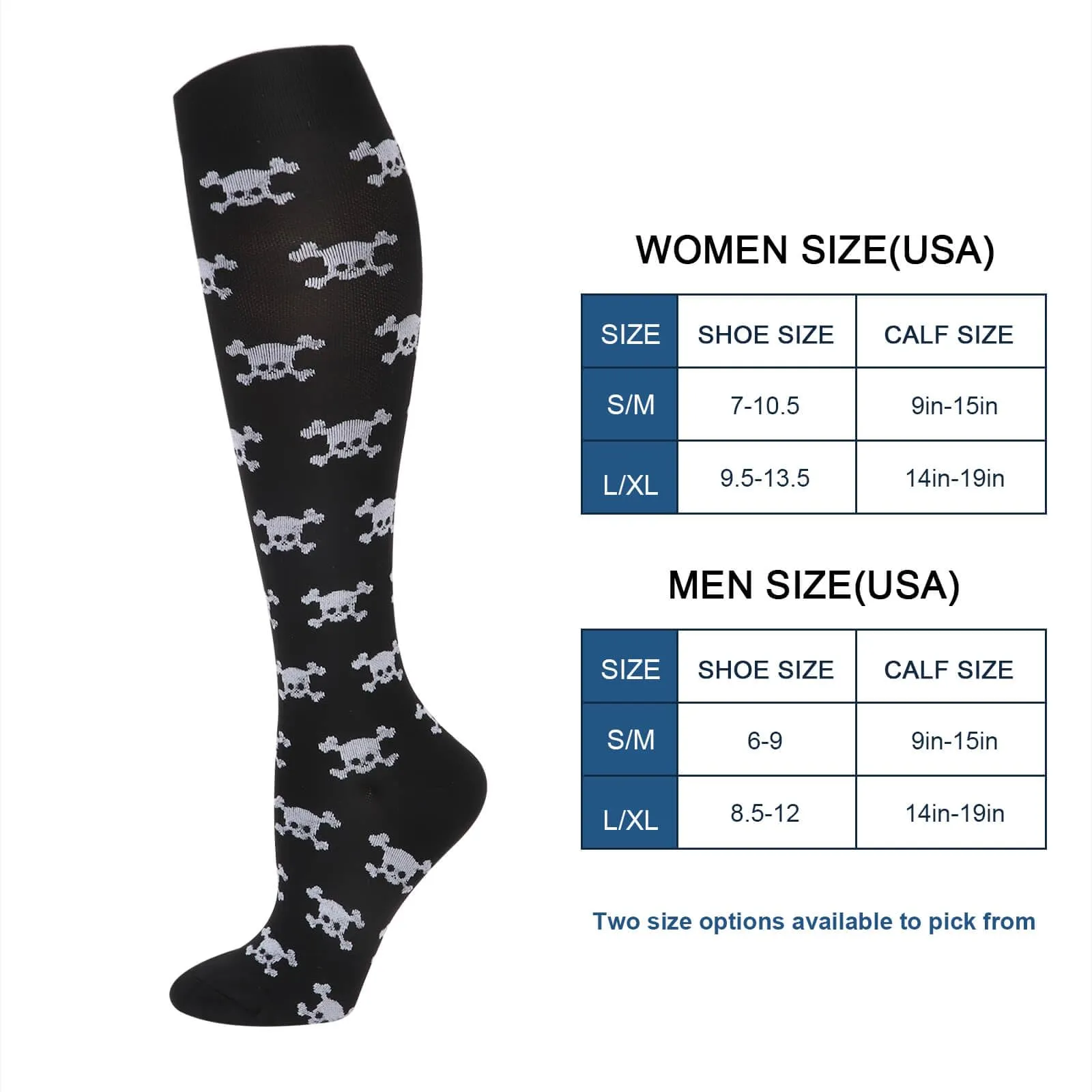 DRESHOW Calze a Compressione per Donna e Uomo, 4 Paia - immagine 5