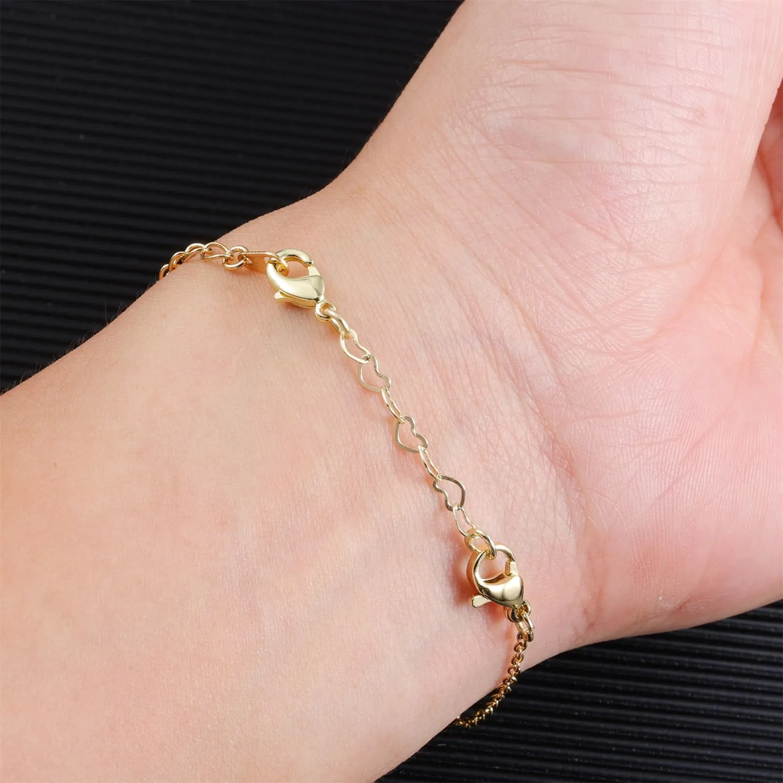 LANCHARMED Catene Estensione in Oro 14K per Collane e Bracciali Donna, 3 Pezzi (1, 2, 3 pollici) - immagine 3