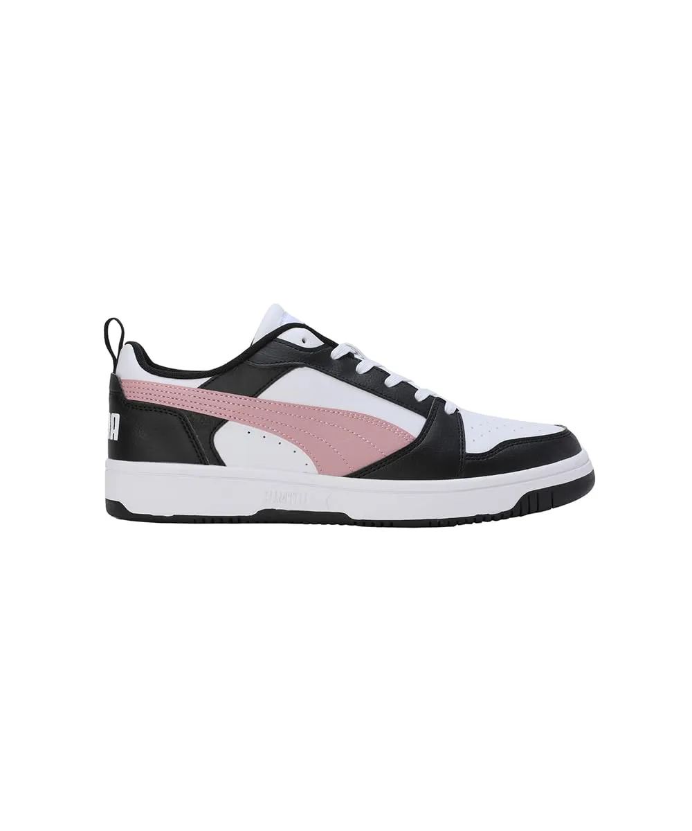 Puma Rebound V6 Low Sneaker Uomo, White Future Pink Black, 40.5 EU - immagine 5