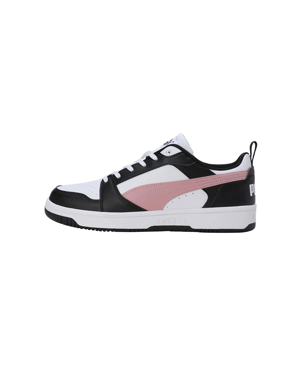 PUMA Rebound V6 Low Sneaker, White Future Pink Black, 47 EU - immagine 4