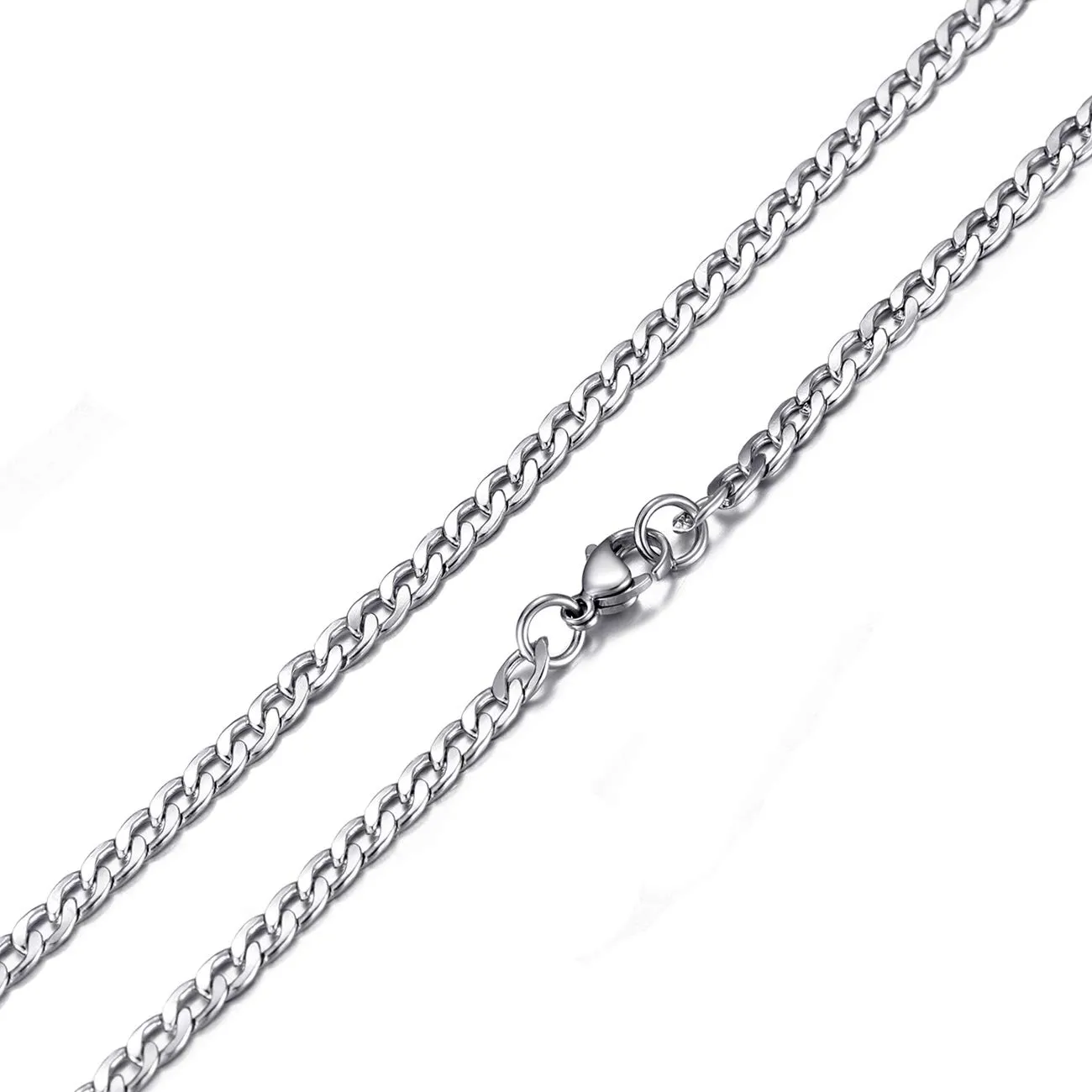 MASADA Collana da uomo in acciaio inossidabile 316L, catena larga in argento e oro - immagine 3