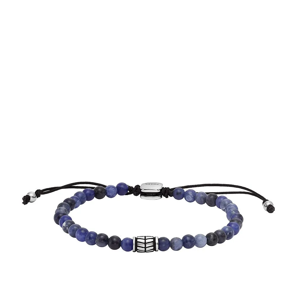 Fossil Bracciale da Uomo in Acciaio Inossidabile Argento, 250 mm x 4 mm, JF04414040 - immagine 1