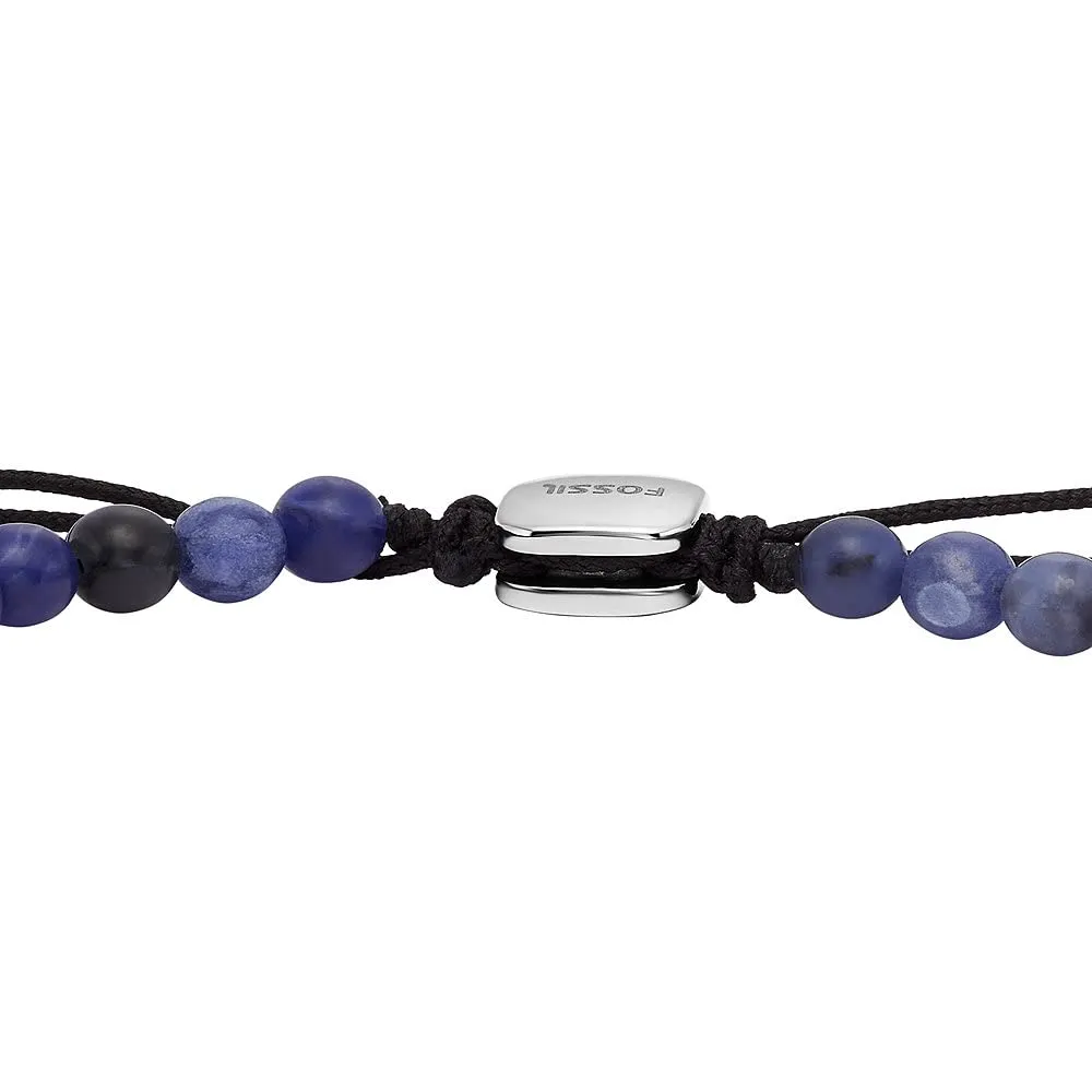 Fossil Bracciale da Uomo in Acciaio Inossidabile Argento, 250 mm x 4 mm, JF04414040 - immagine 3