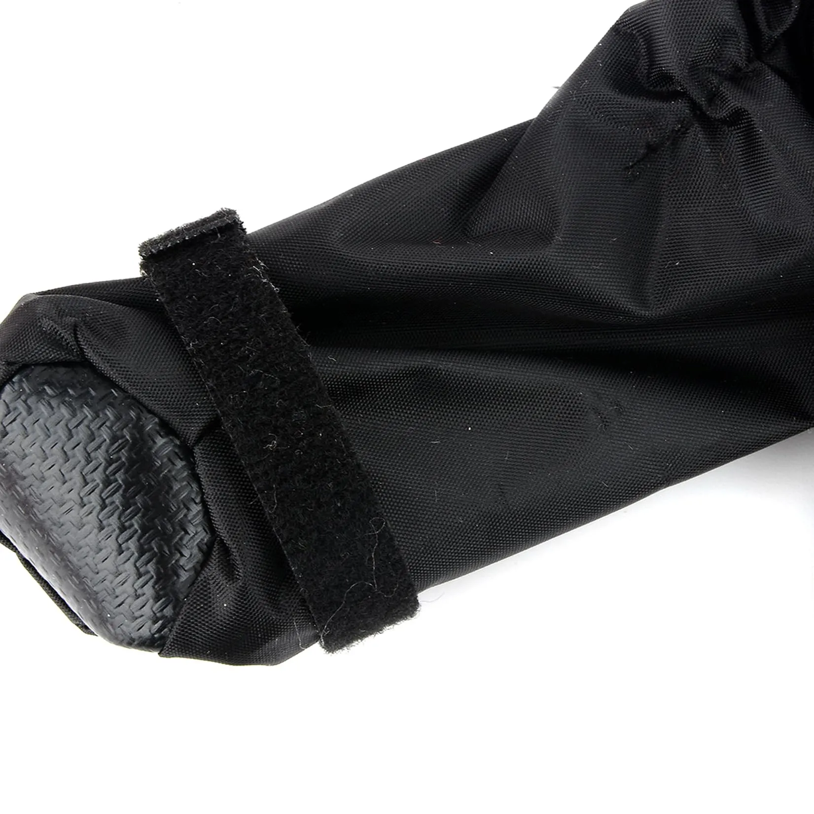 Zunea Impermeabile a Copertura Totale con Stivali per Cani, Nero, XXL - immagine 8