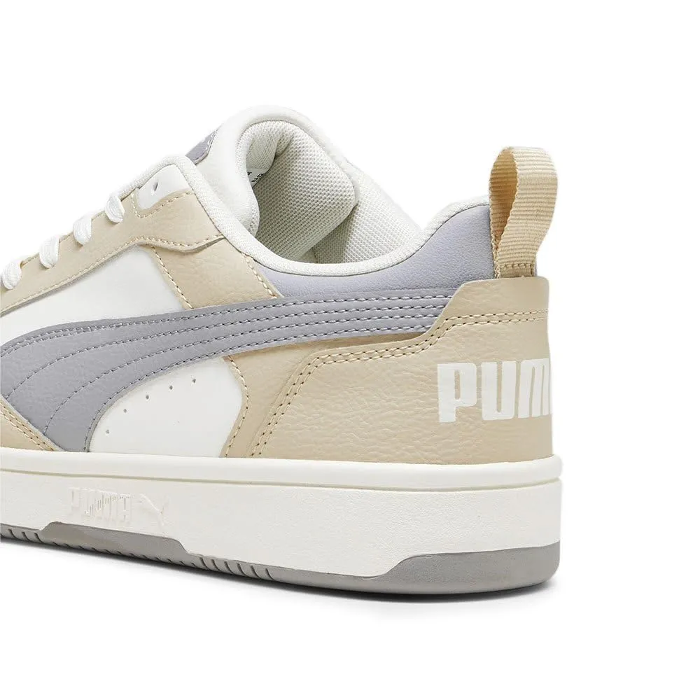 Puma Rebound V6 Low Sneakers, Warm White Concrete Grey Granola White, 41 EU - immagine 6