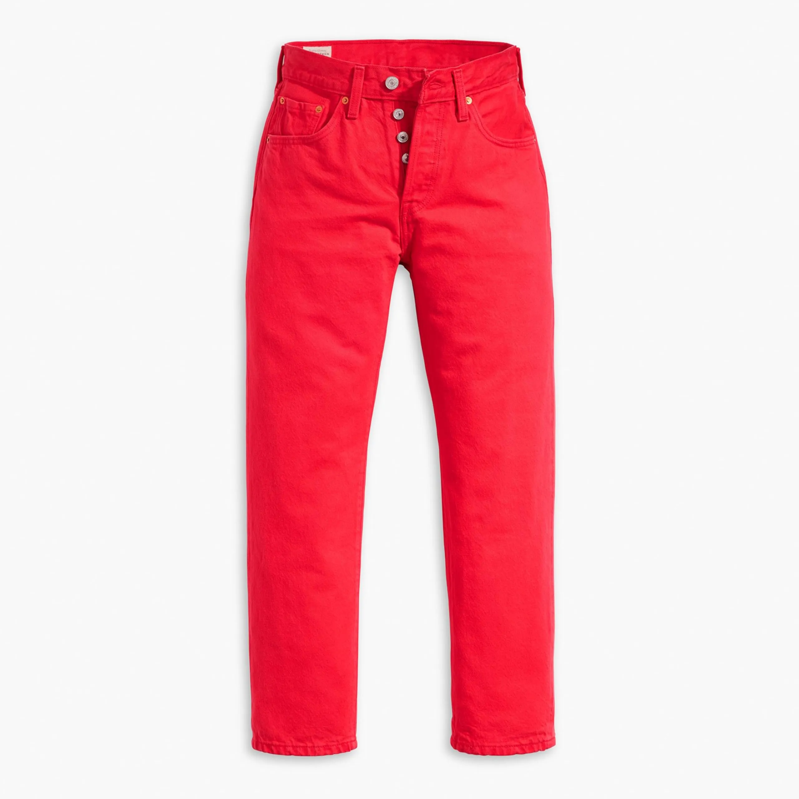 Levi's 501 Crop Jeans Donna, Script Red 501, 29W / 30L - immagine 1