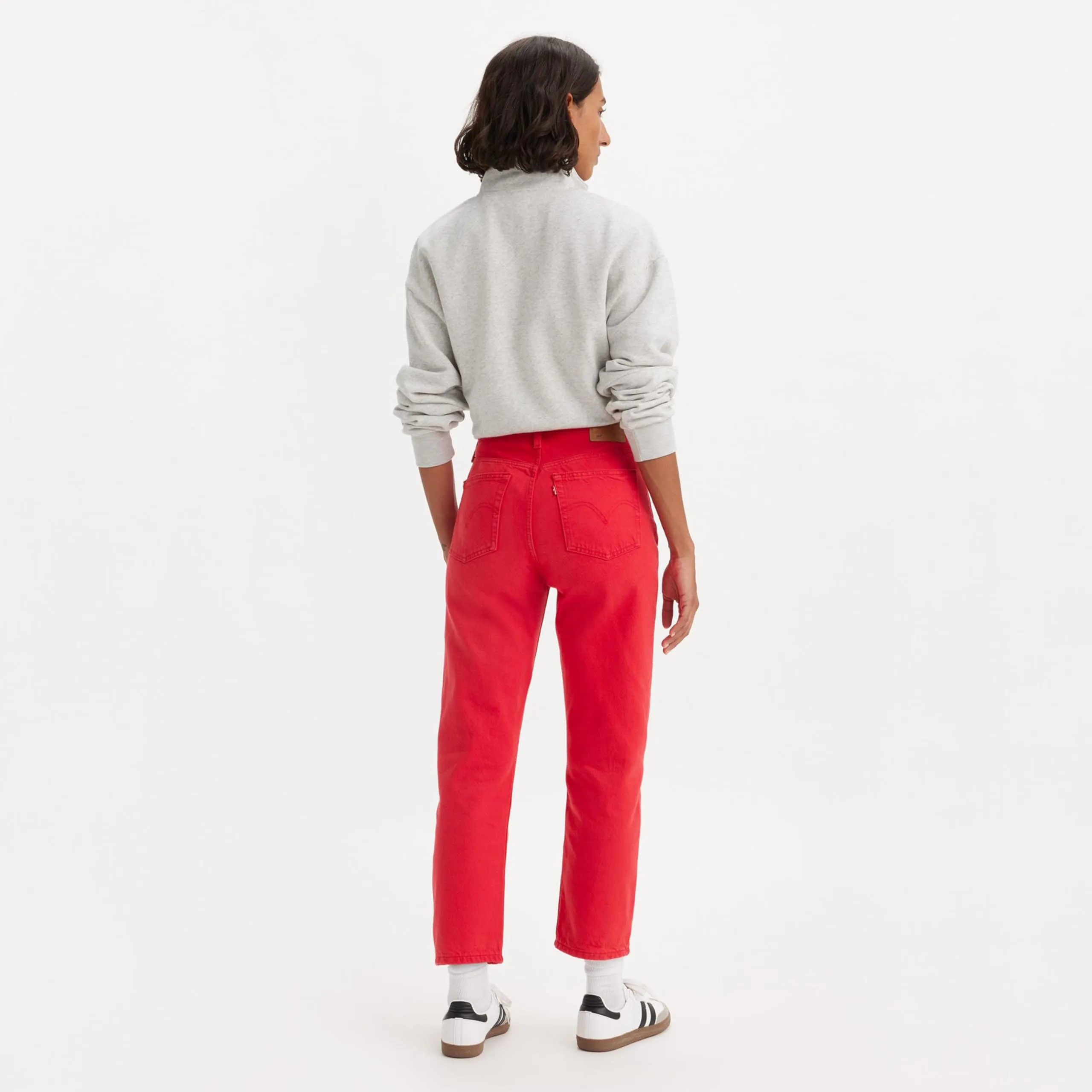Levi's 501 Crop Jeans Donna, Script Red 501, 29W / 30L - immagine 4