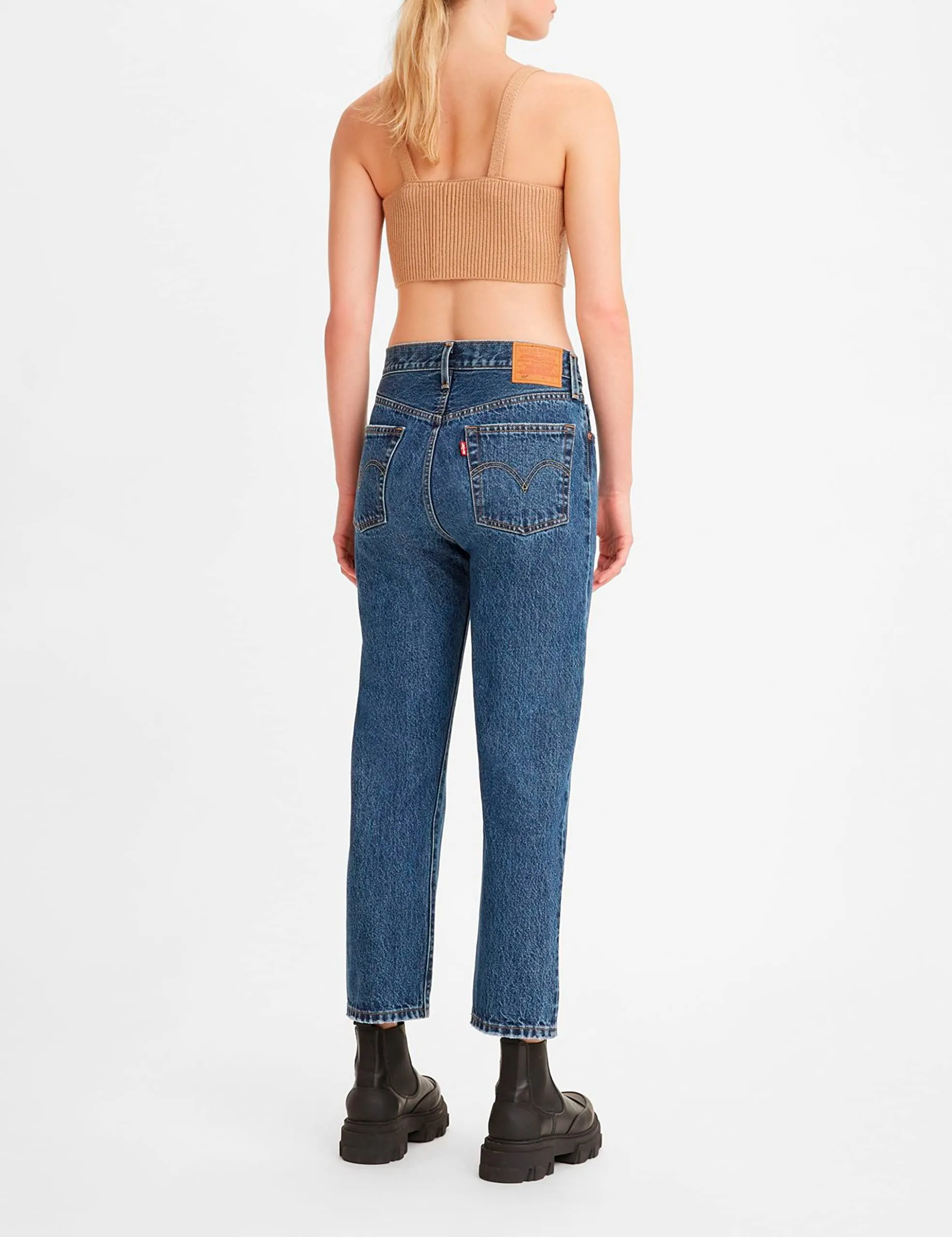 Levi's 501 Crop Jeans Donna, Orinda Troy Horse, 26W / 26L - immagine 7