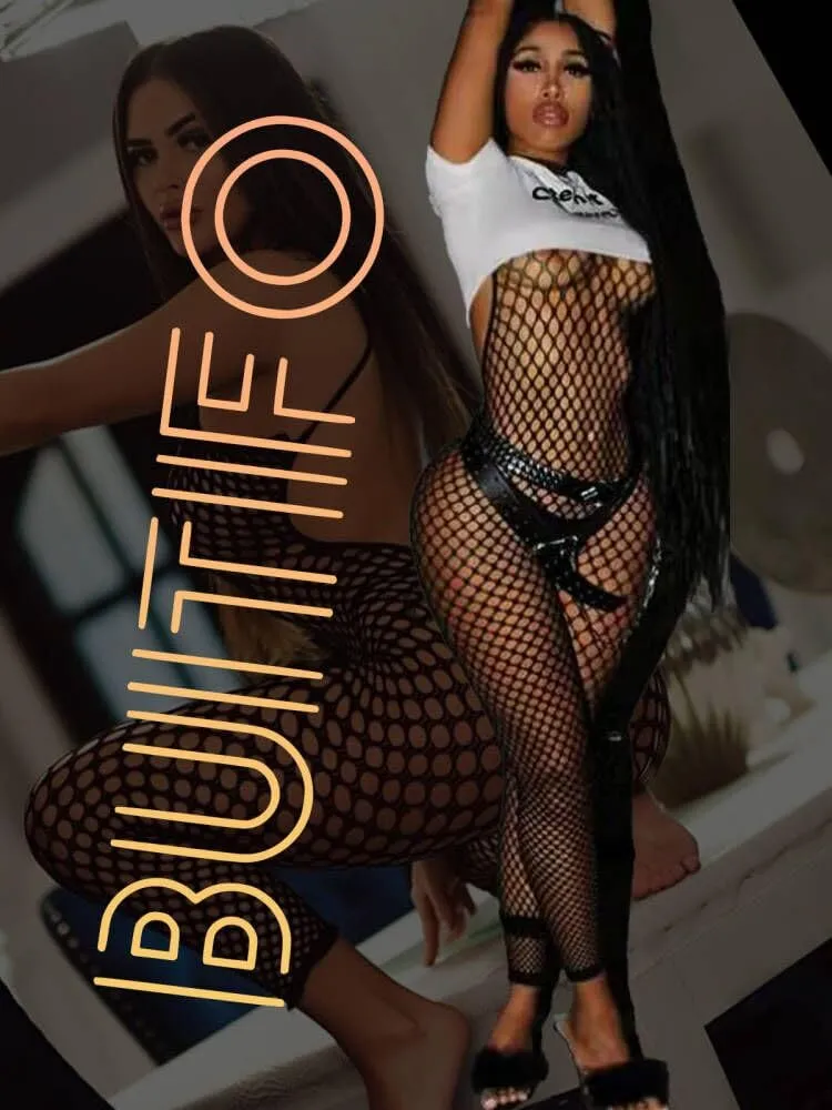 Buitifo Donna Fishnet Bodystocking Pigiama, Nero DD, Taglia unica - immagine 4