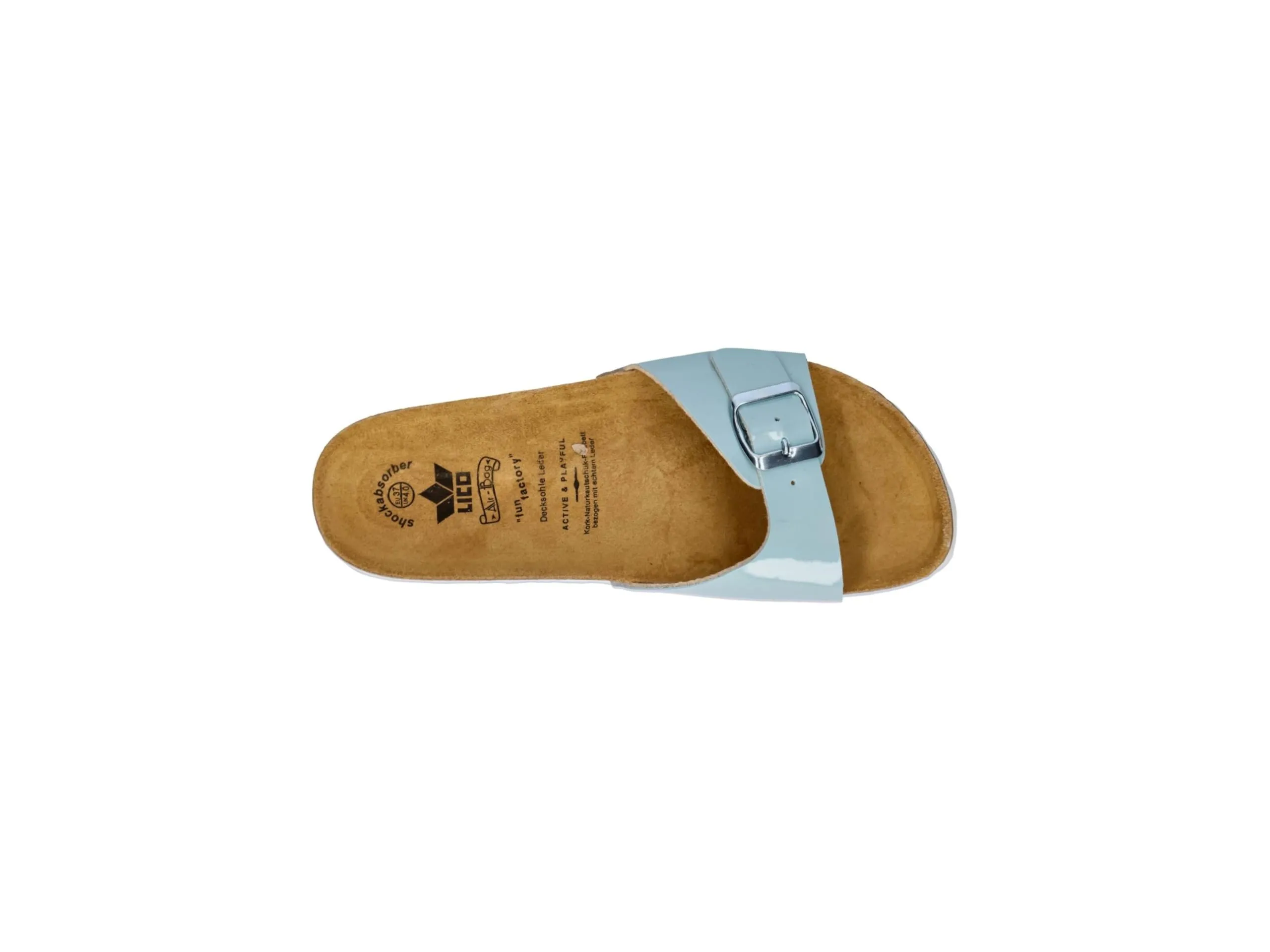 Lico Pantofole Bioline da Donna, Grigio, 40 EU - immagine 5