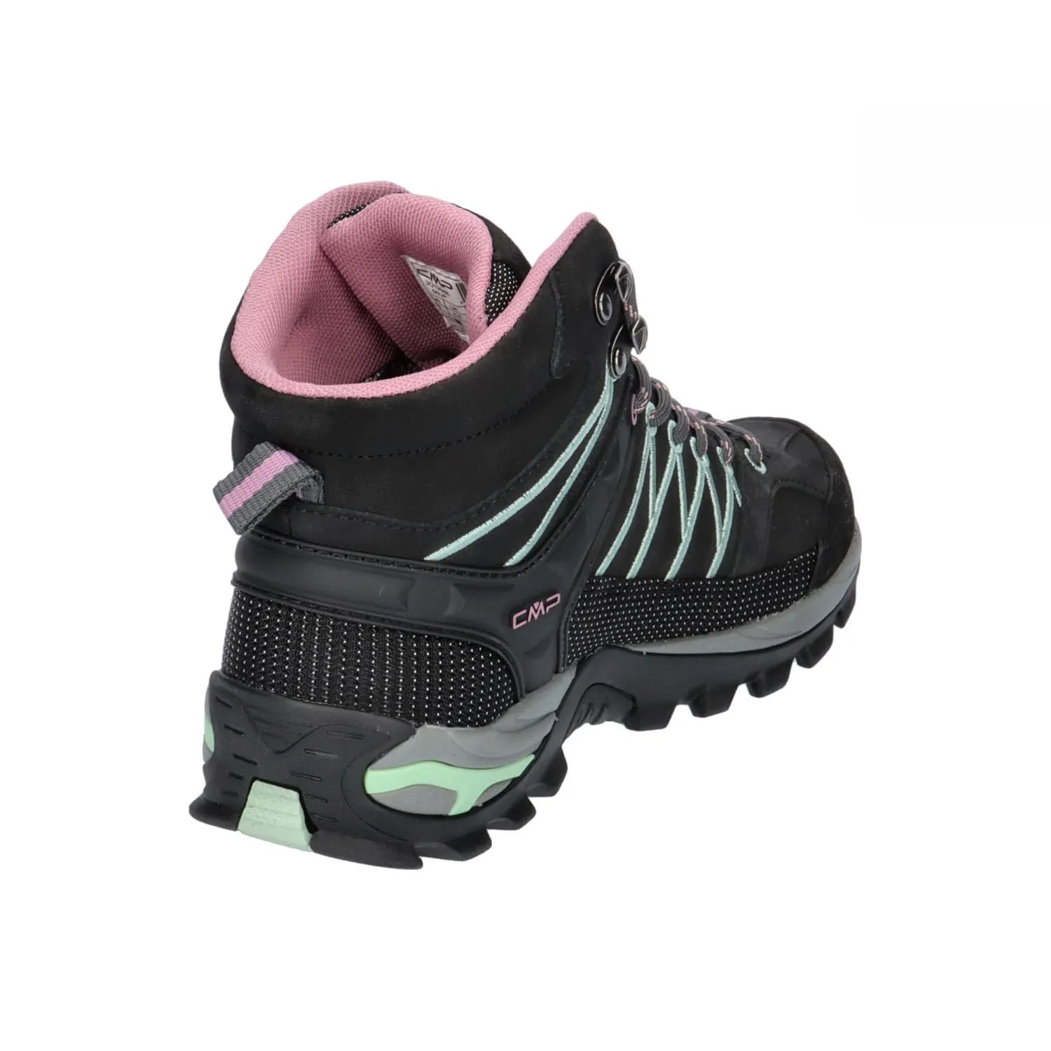 CMP Rigel Mid Wmn Trekking Shoes WP, Piombo Orchidea, 42 EU - immagine 6