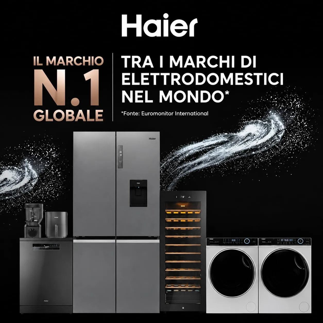 Haier 2D 60 Serie 5 Pro Frigorifero Combinato 409 Litri No Frost Classe A - immagine 11