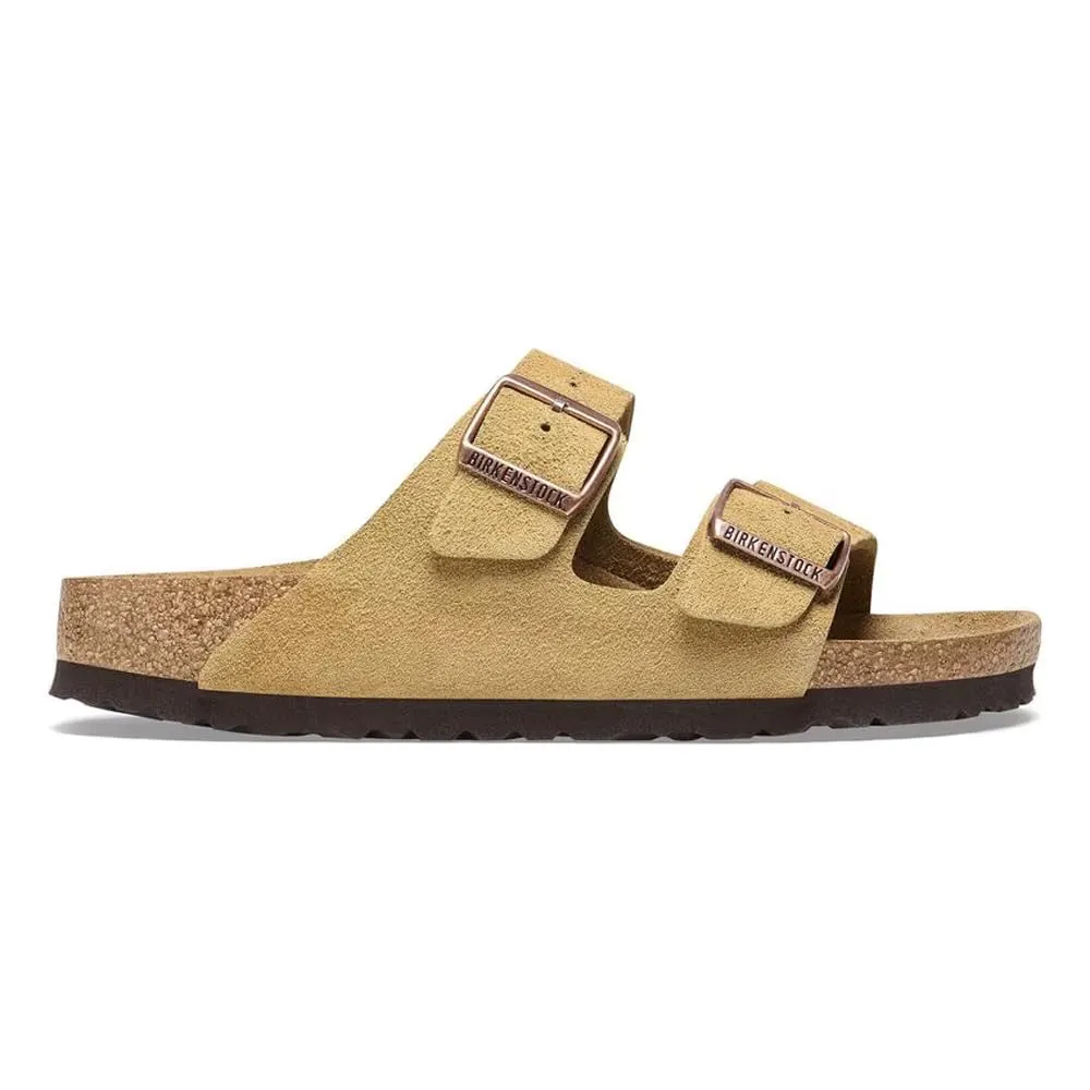 Birkenstock Arizona SFB Purple Fog Latte, Pelle Nabuk, 37 EU - immagine 6