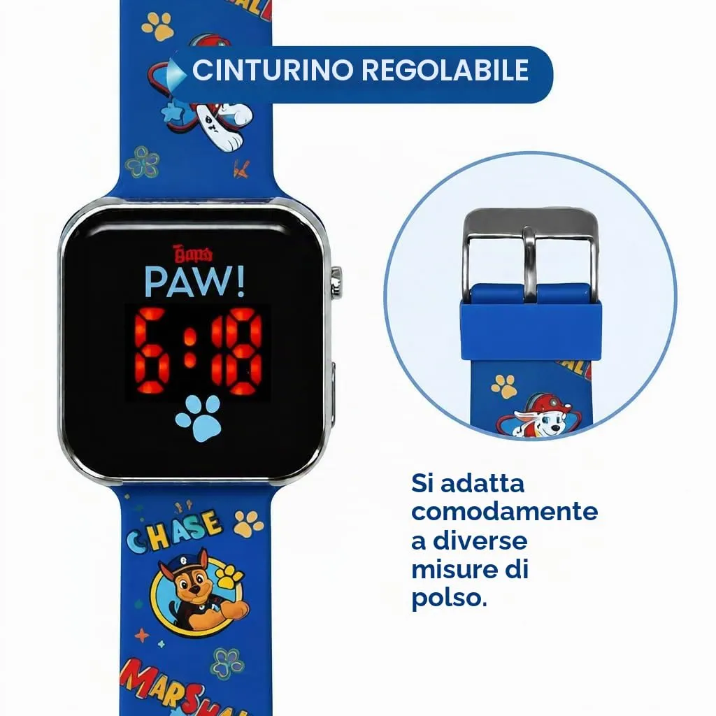 Kids Licensing Orologio LED Paw Patrol PAW4354 - immagine 3