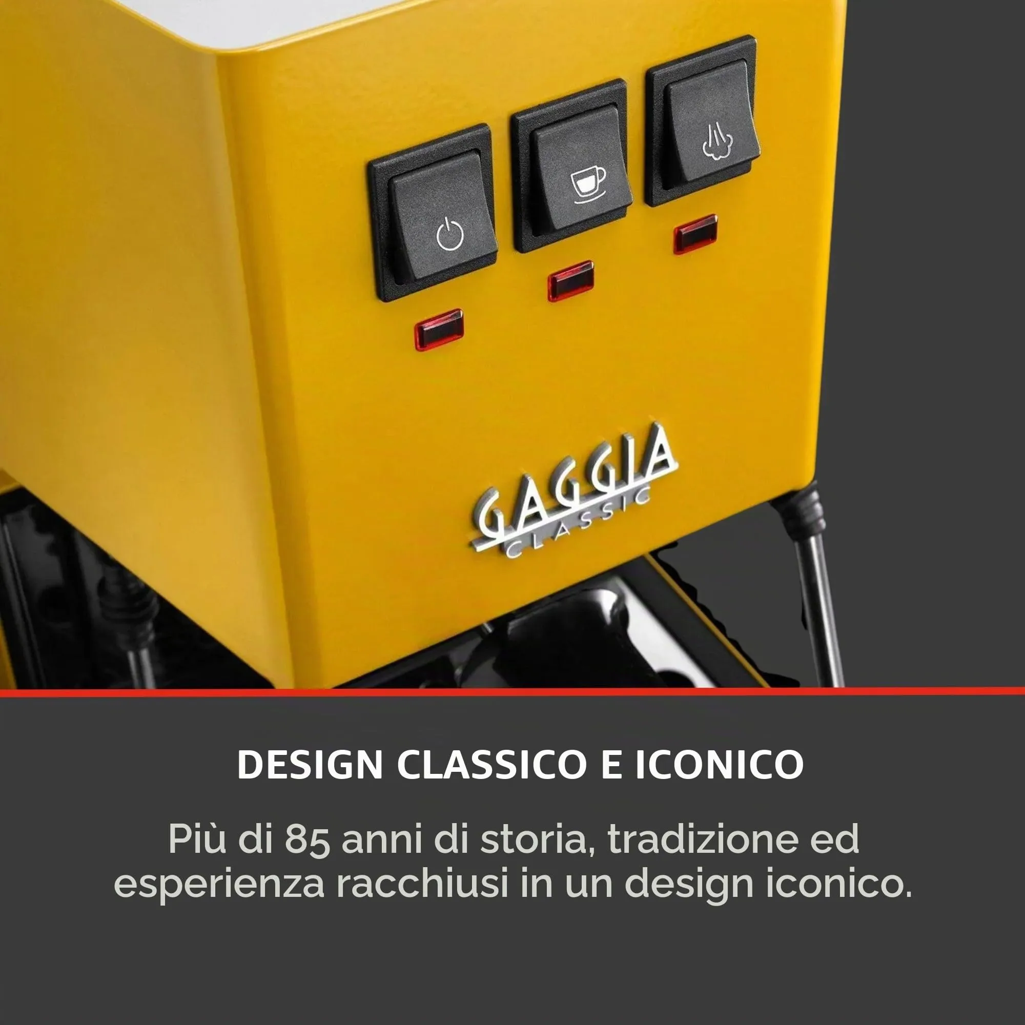 Gaggia Classic Evo Pro RI9481/18 Yellow - immagine 3