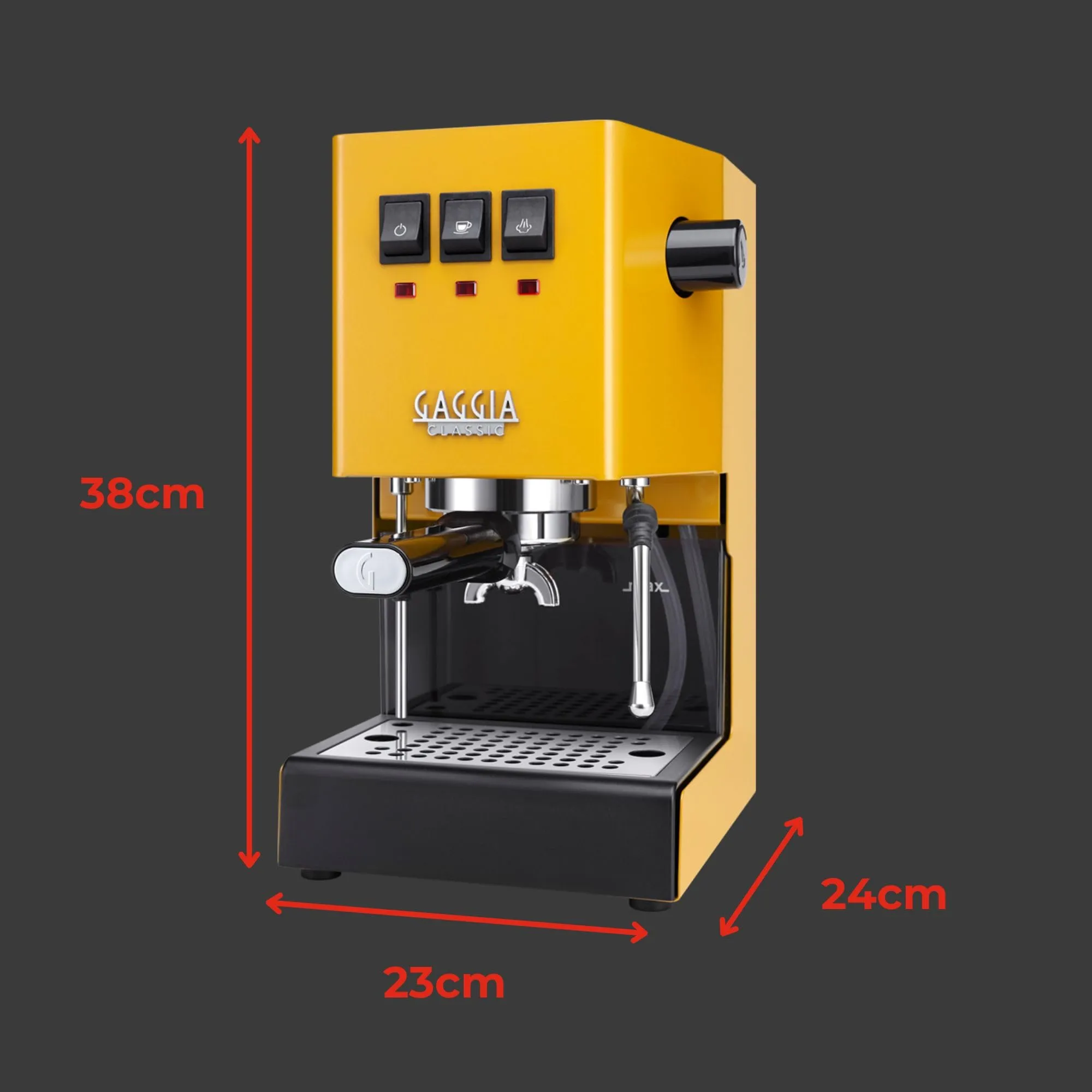 Gaggia Classic Evo Pro RI9481/18 Yellow - immagine 8