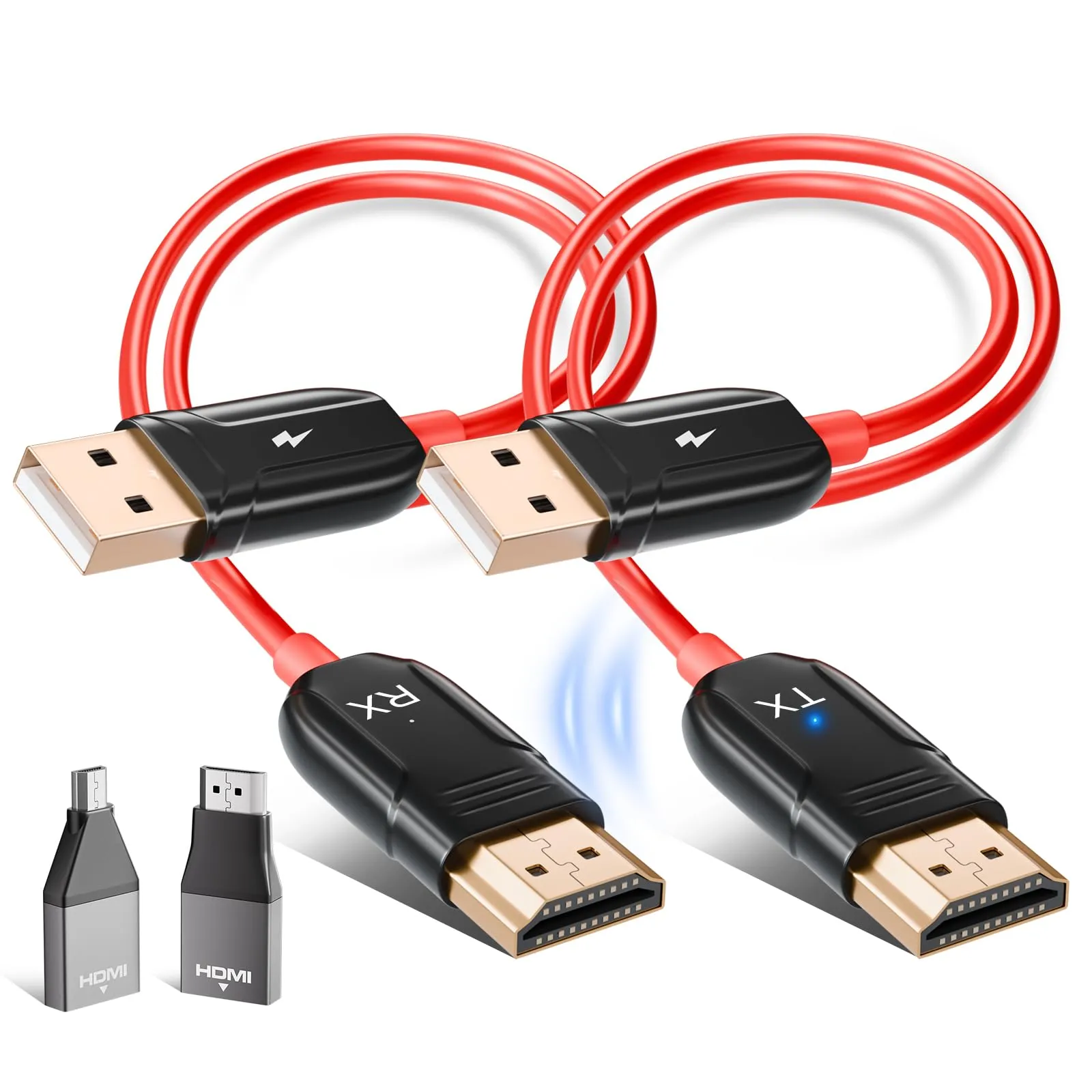 LXJADAP Trasmettitore e Ricevitore HDMI Wireless Plug & Play 1080p HD - immagine 1