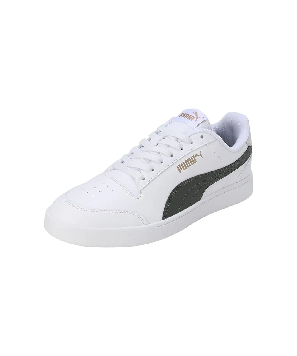 Puma Shuffle Unisex Sneakers - Puma White Myrtle-Vapor Gray-Puma Gold, 41 EU - immagine 1