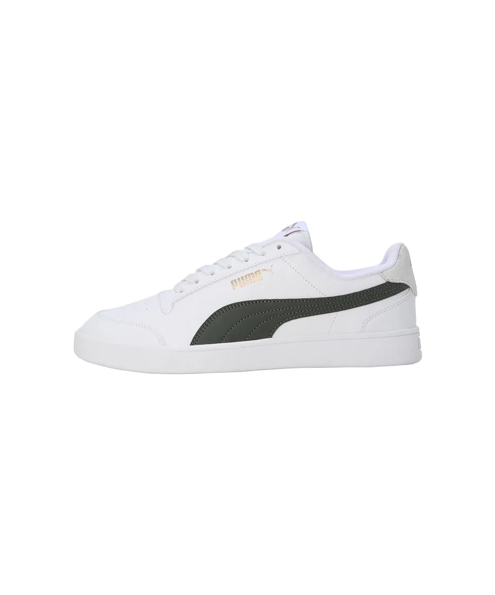 Puma Shuffle Unisex Sneakers - Puma White Myrtle-Vapor Gray-Puma Gold, 41 EU - immagine 2