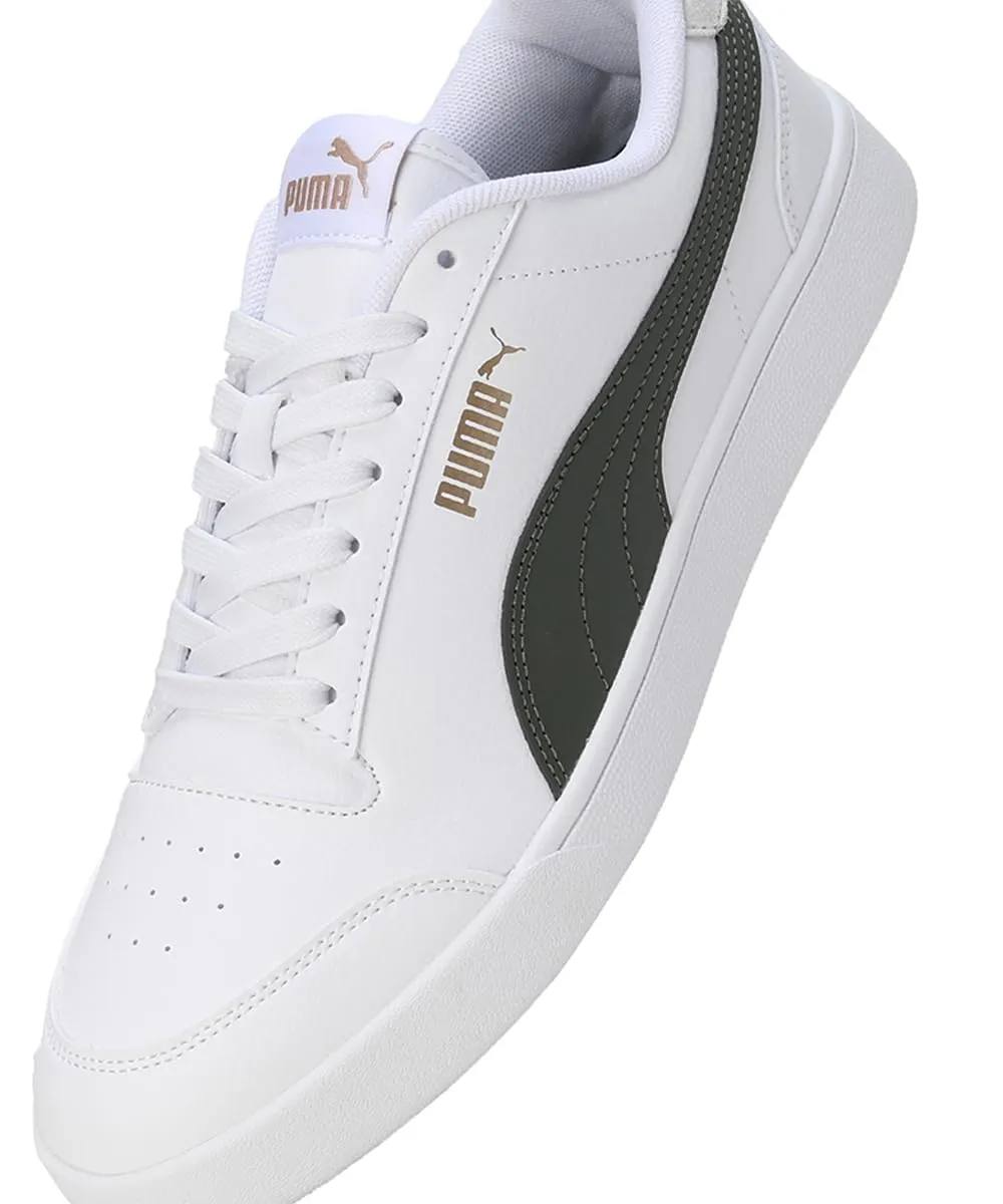 Puma Shuffle Unisex Sneakers - Puma White Myrtle-Vapor Gray-Puma Gold, 44 EU - immagine 7