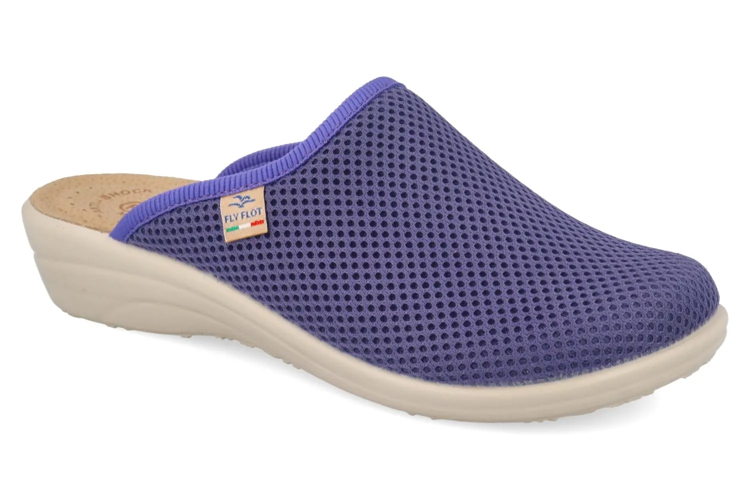 Fly Flot Fresh Woman Pantofole Donna Traspiranti in Rete Elastica, Viola, 39 - immagine 1