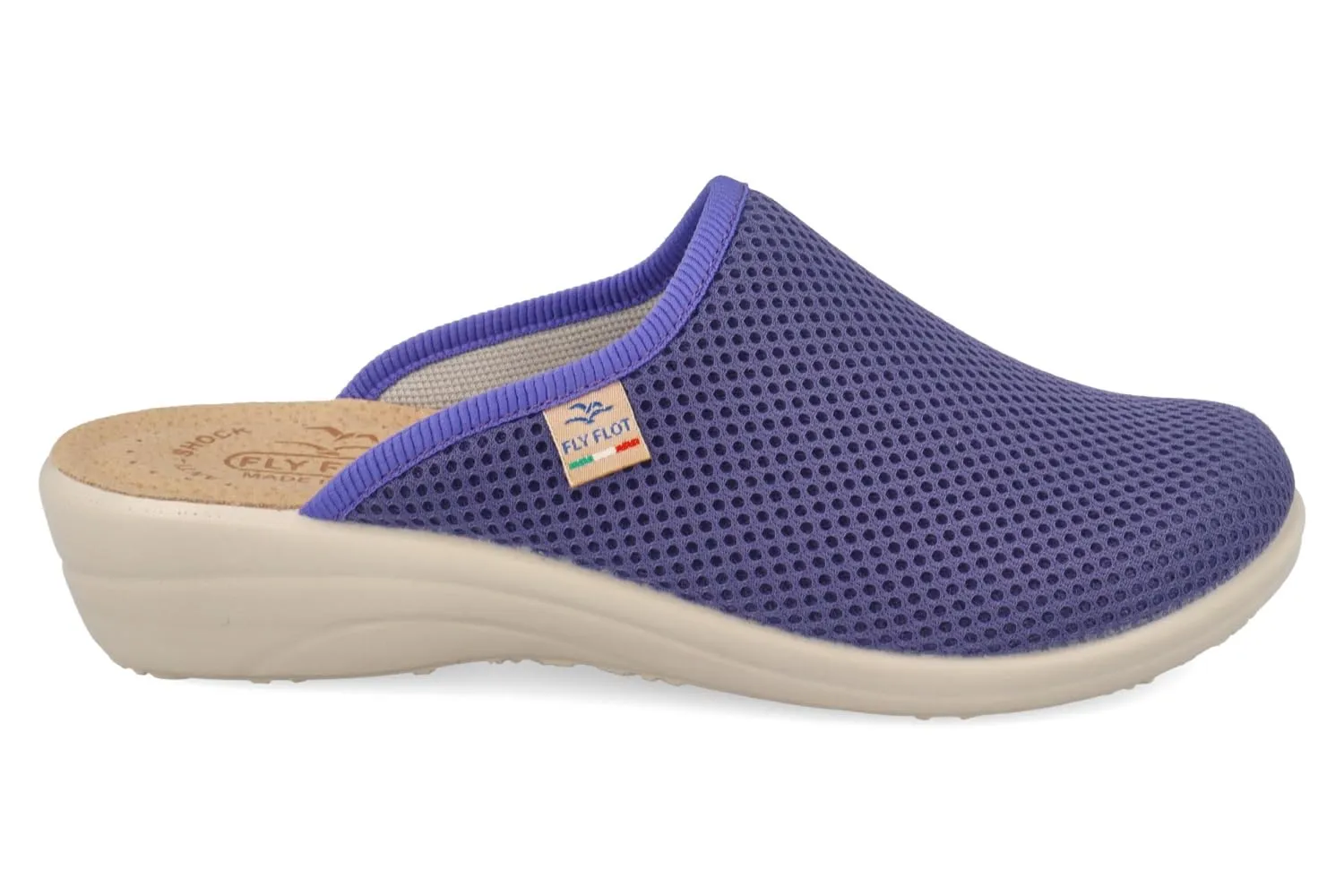 Fly Flot Fresh Woman Pantofole Donna Traspiranti in Rete Elastica, Viola, 39 - immagine 4