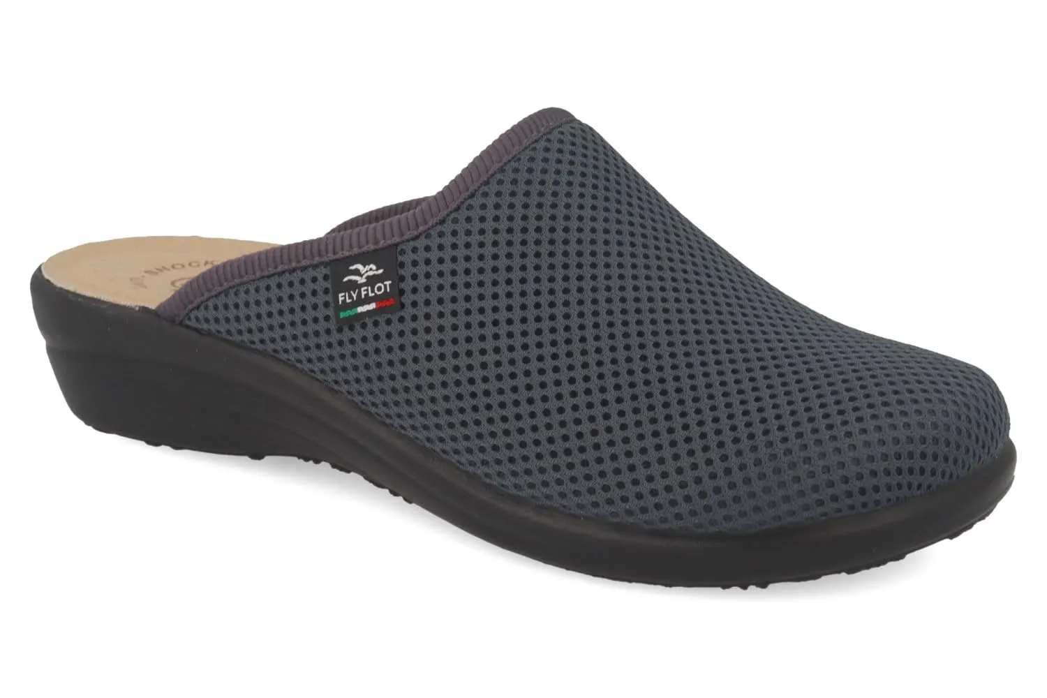 Fly Flot Fresh Woman Pantofole Donna Traspiranti in Rete Elastica, Antracite, 37 - immagine 1