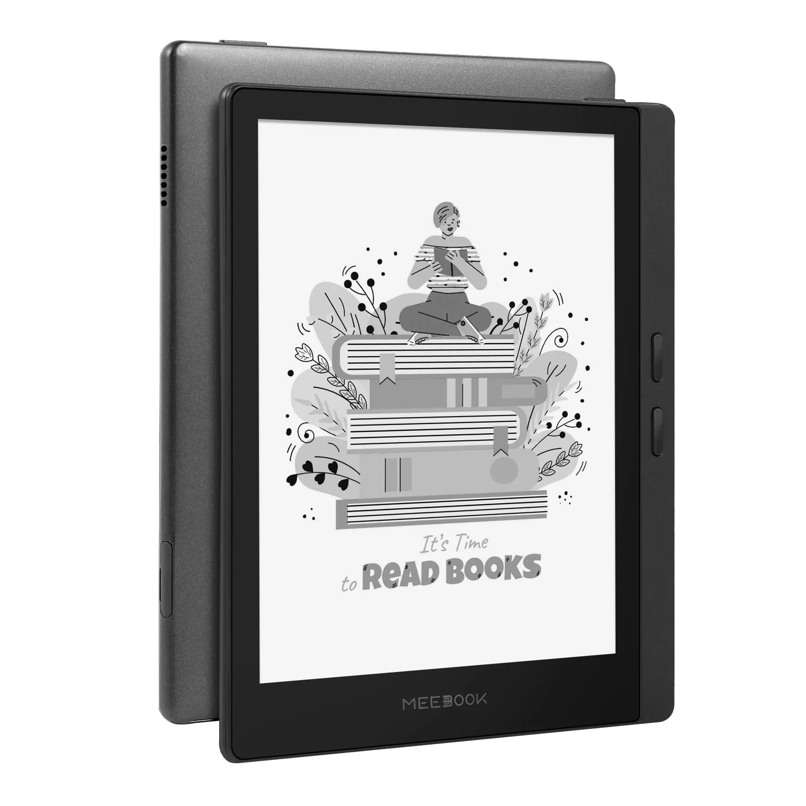 Meebook M7 E-Reader - 6.8" E Ink Carta Display, 300PPI, Android 11, Quad Core Processor, 3GB RAM, 32GB Storage, Micro-SD Slot, Gray - immagine 1
