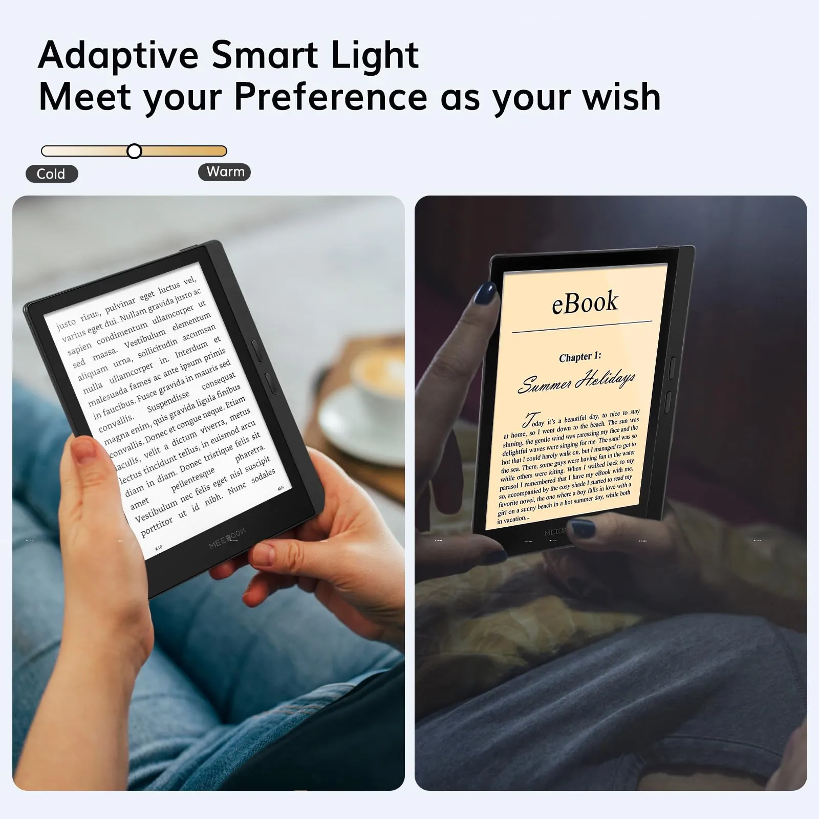 Meebook M7 E-Reader - 6.8" E Ink Carta Display, 300PPI, Android 11, Quad Core Processor, 3GB RAM, 32GB Storage, Micro-SD Slot, Gray - immagine 5