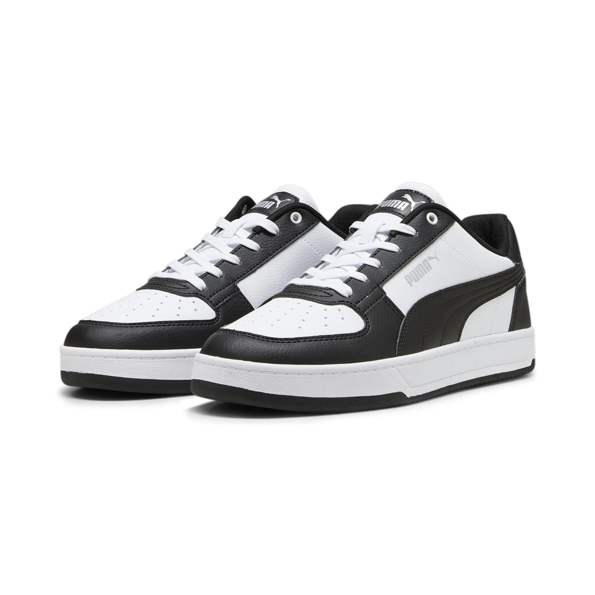Puma Caven 2.0 Unisex Adult Sneaker, White Black Silver Metallic, 45 EU - immagine 2