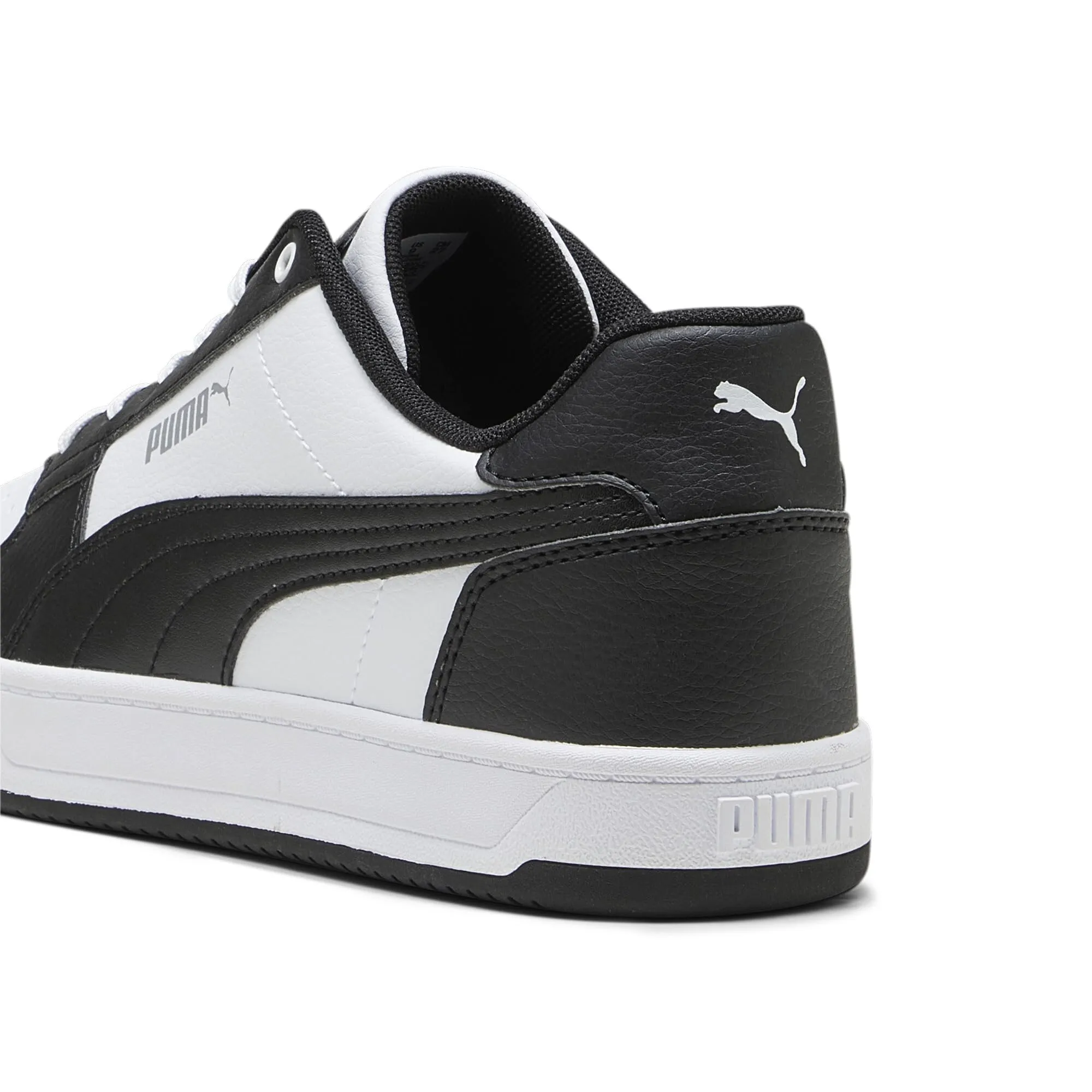 Puma Caven 2.0 Unisex Adult Sneaker, White Black Silver Metallic, 45 EU - immagine 3