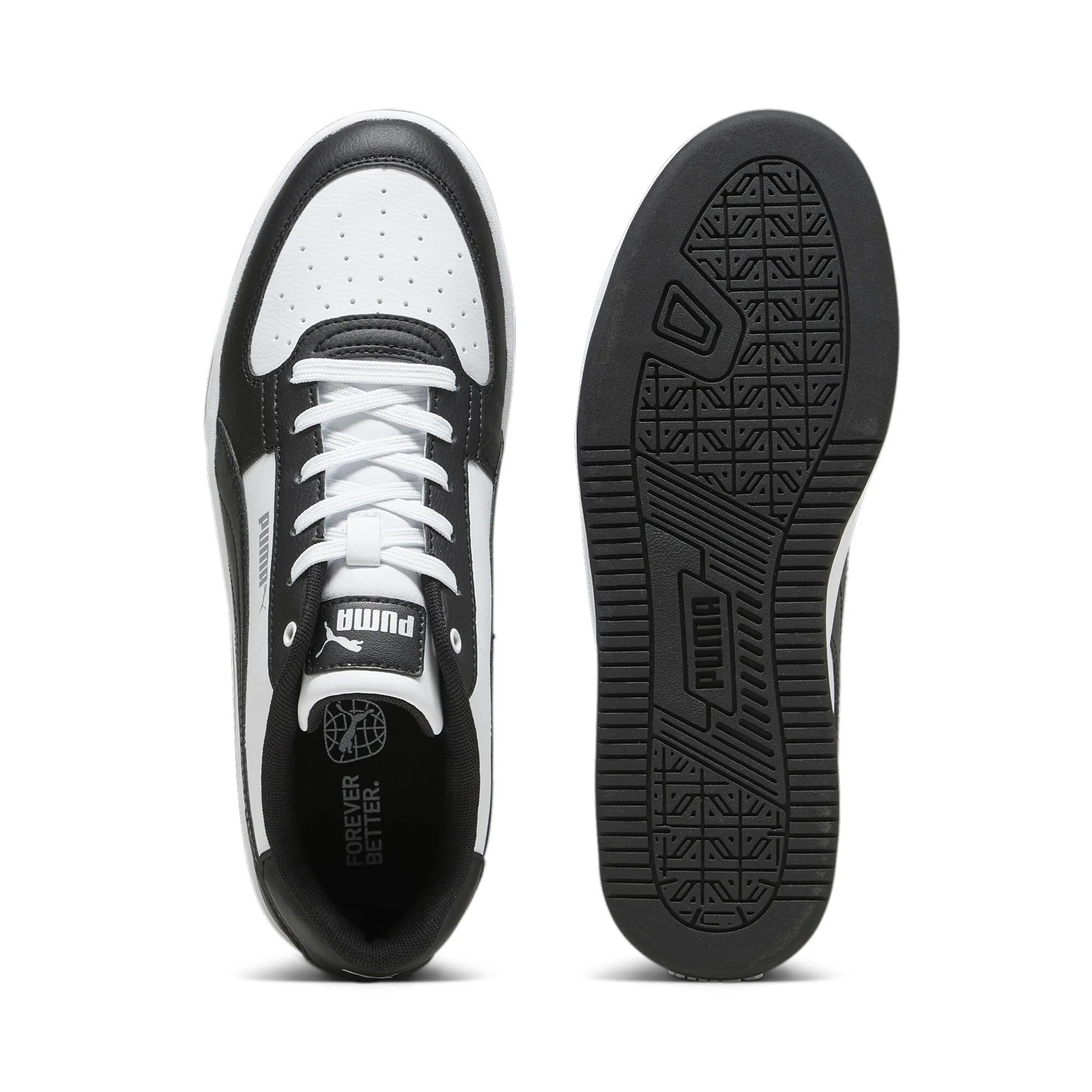 Puma Caven 2.0 Unisex Adult Sneaker, White Black Silver Metallic, 45 EU - immagine 5