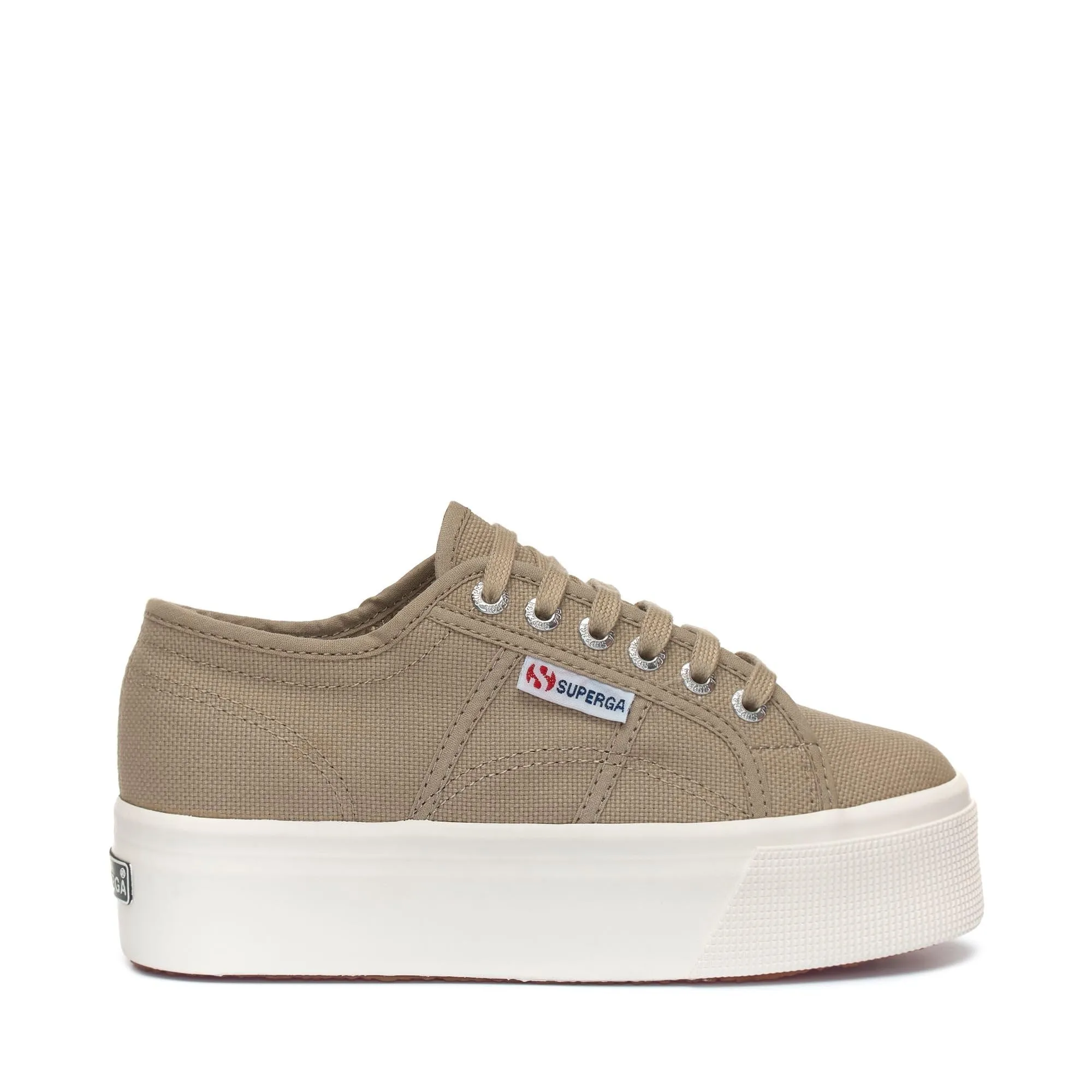 Superga 2750 JCOT Classic Unisex Kids' Low Top Sneakers, Brown, 39.5 EU - immagine 1