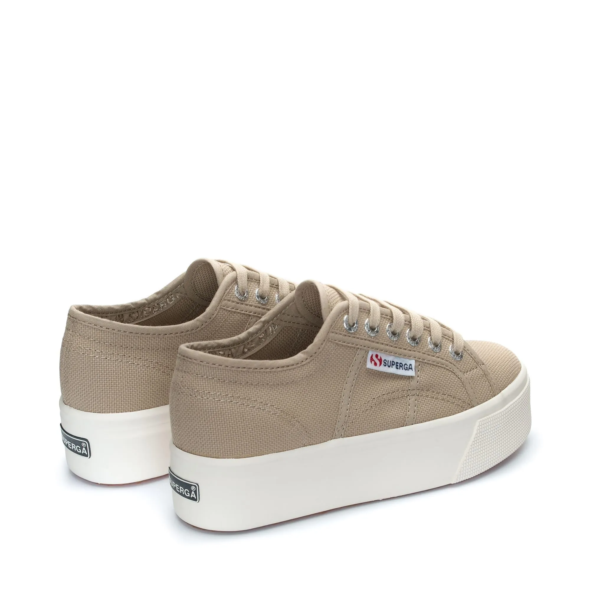 Superga 2750 JCOT Classic Unisex Kids' Low Top Sneakers, Brown, 39.5 EU - immagine 3