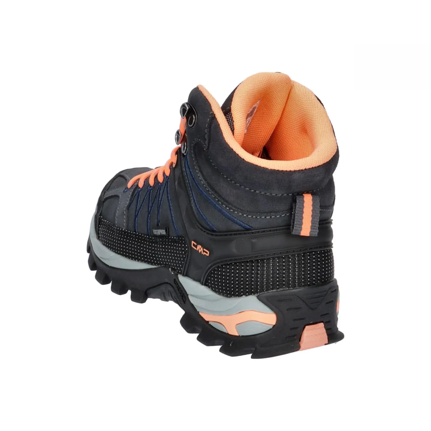 CMP Donna Rigel Mid WMN Trekking Shoes WP, Antracite Sunrise, 36 EU - immagine 2