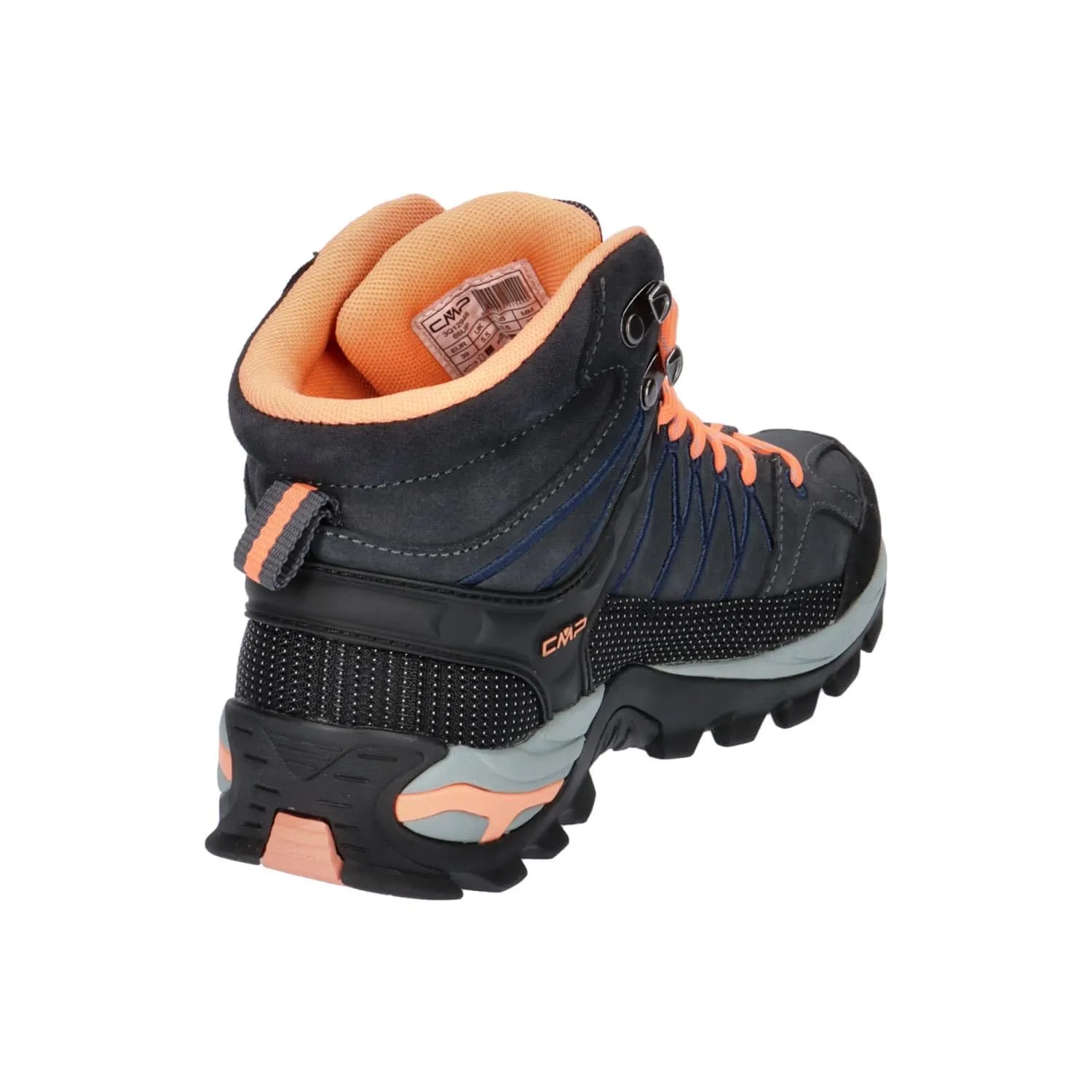 CMP Donna Rigel Mid WMN Trekking Shoes WP, Antracite Sunrise, 36 EU - immagine 6