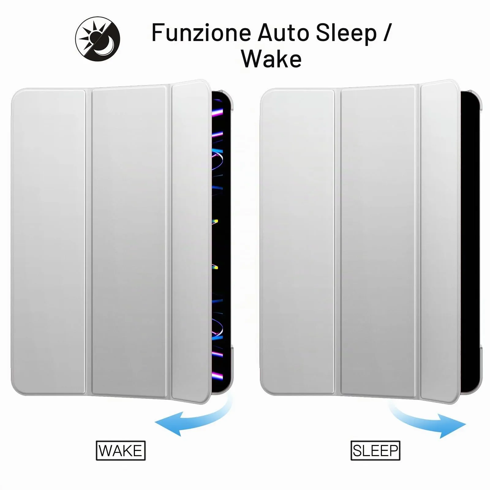 JETech Custodia per iPad Pro 11" (2018-2022), Argento - immagine 6